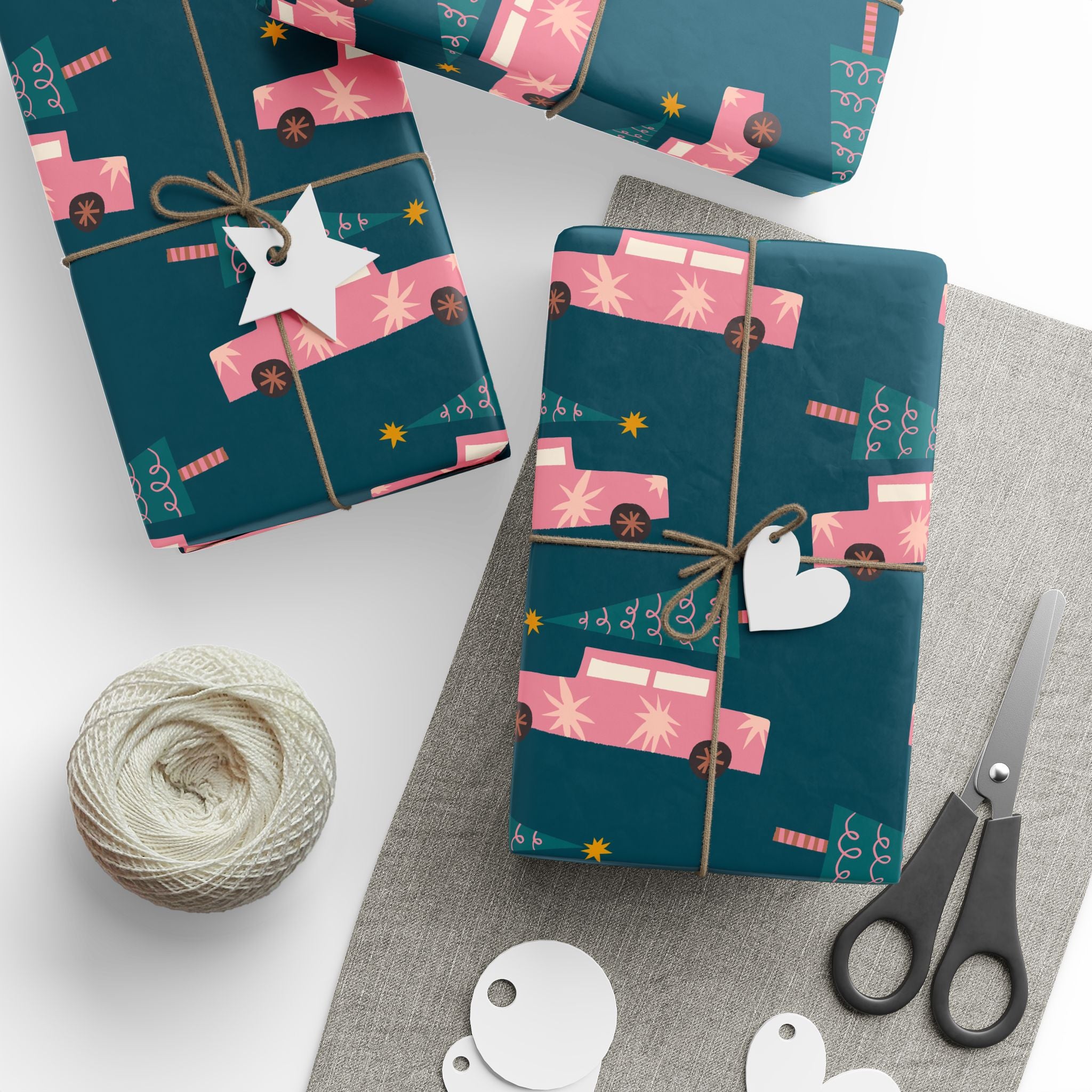 Car & Tree Holiday Wrap