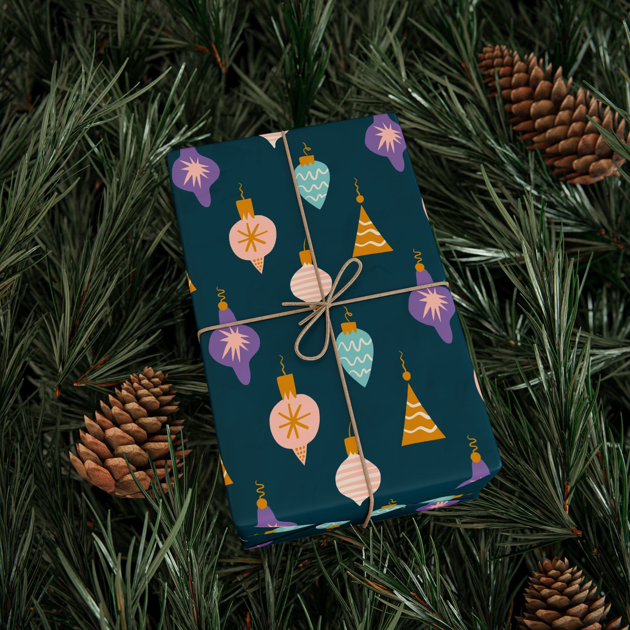 Ornaments Holiday Wrap