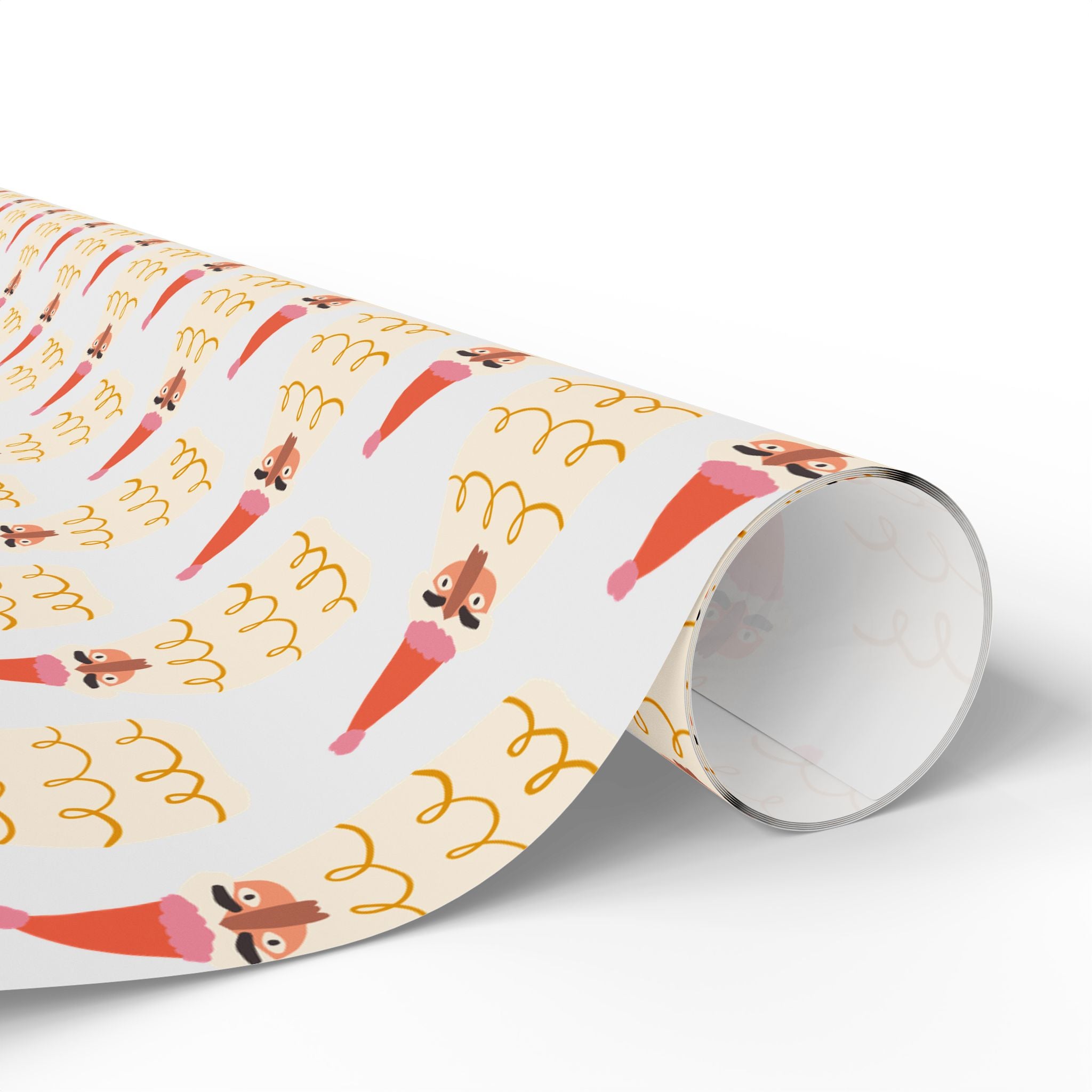 Santa Beard Holiday Wrap