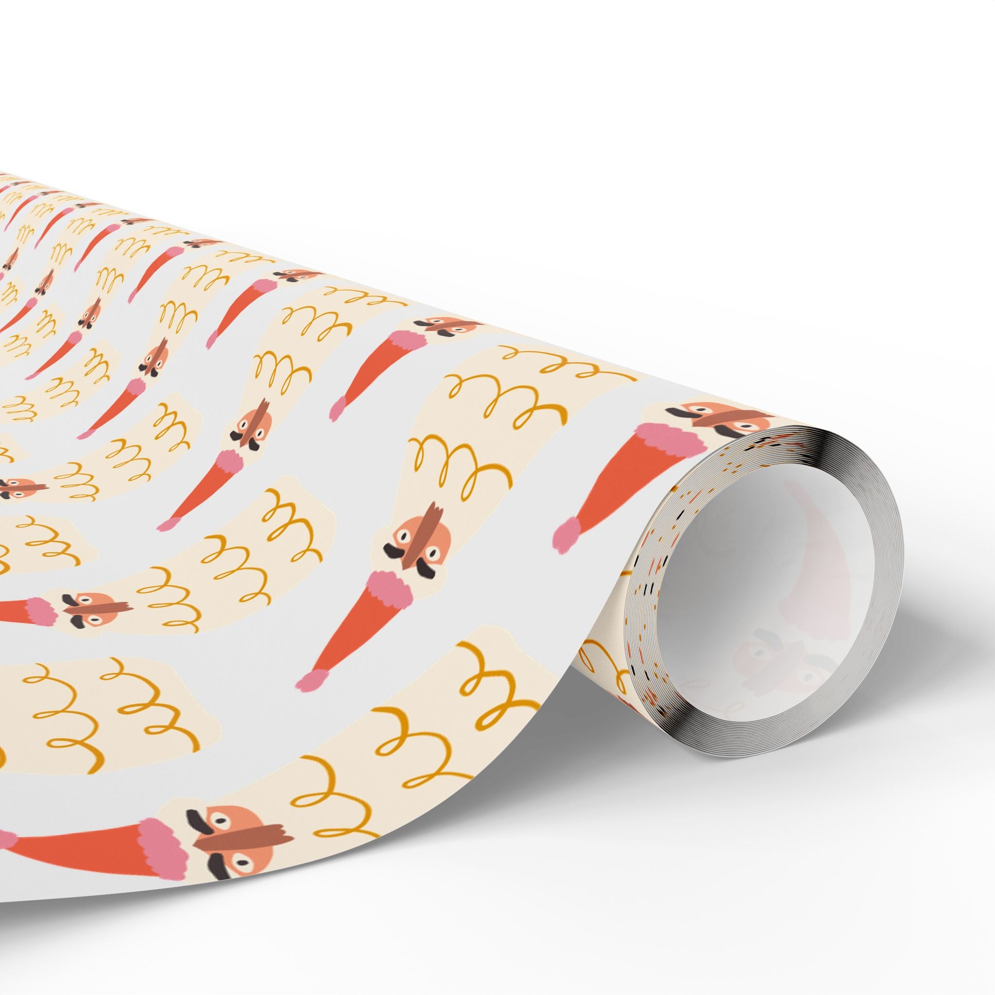 Santa Beard Holiday Wrap