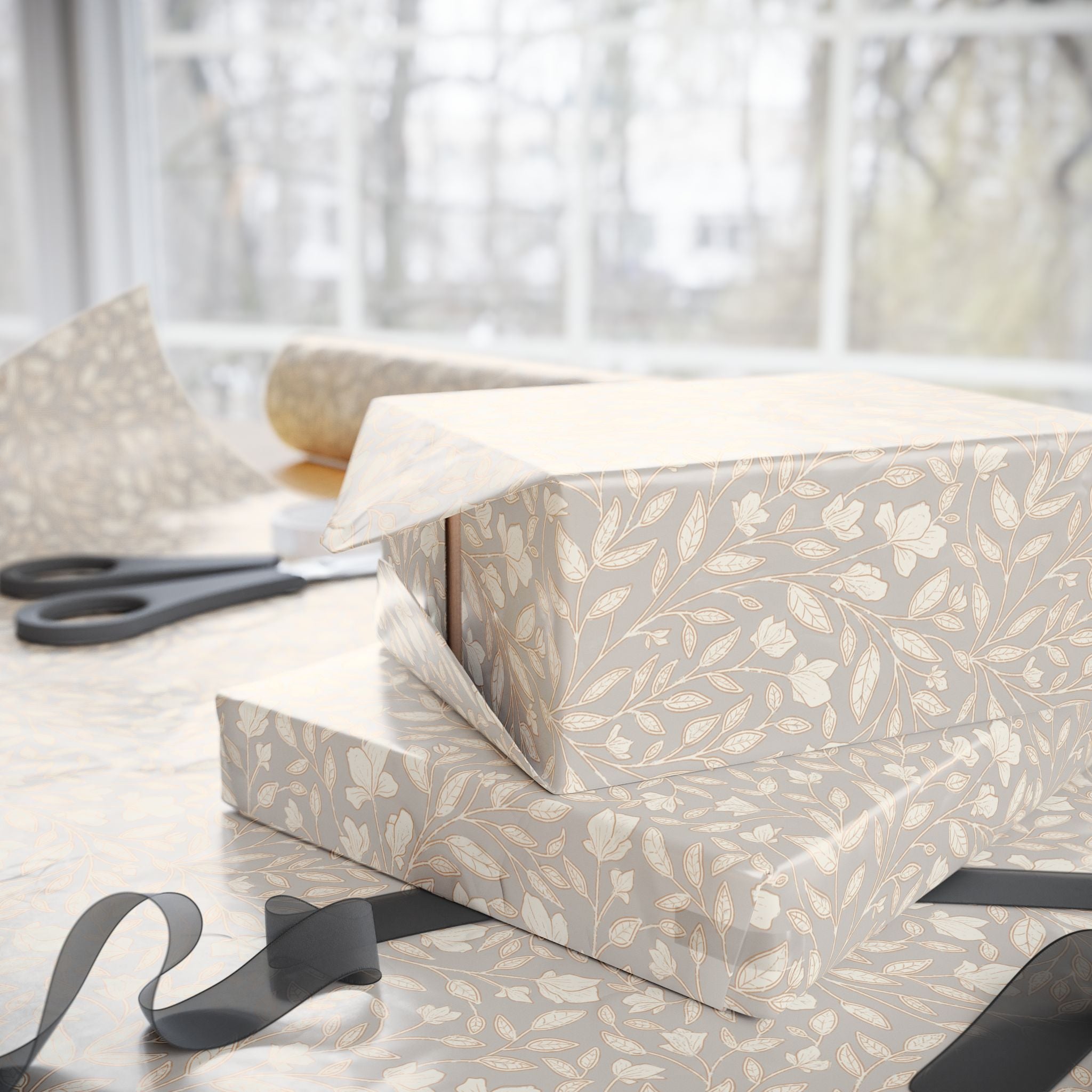 Neutral Vines Wrap