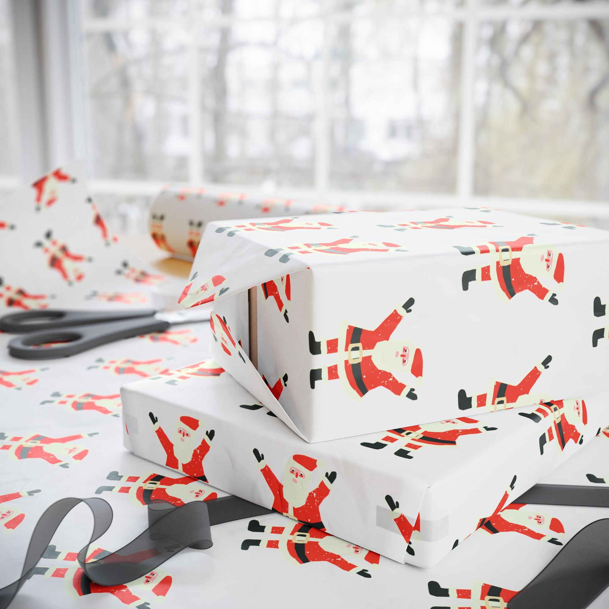 Santa Holiday Wrap