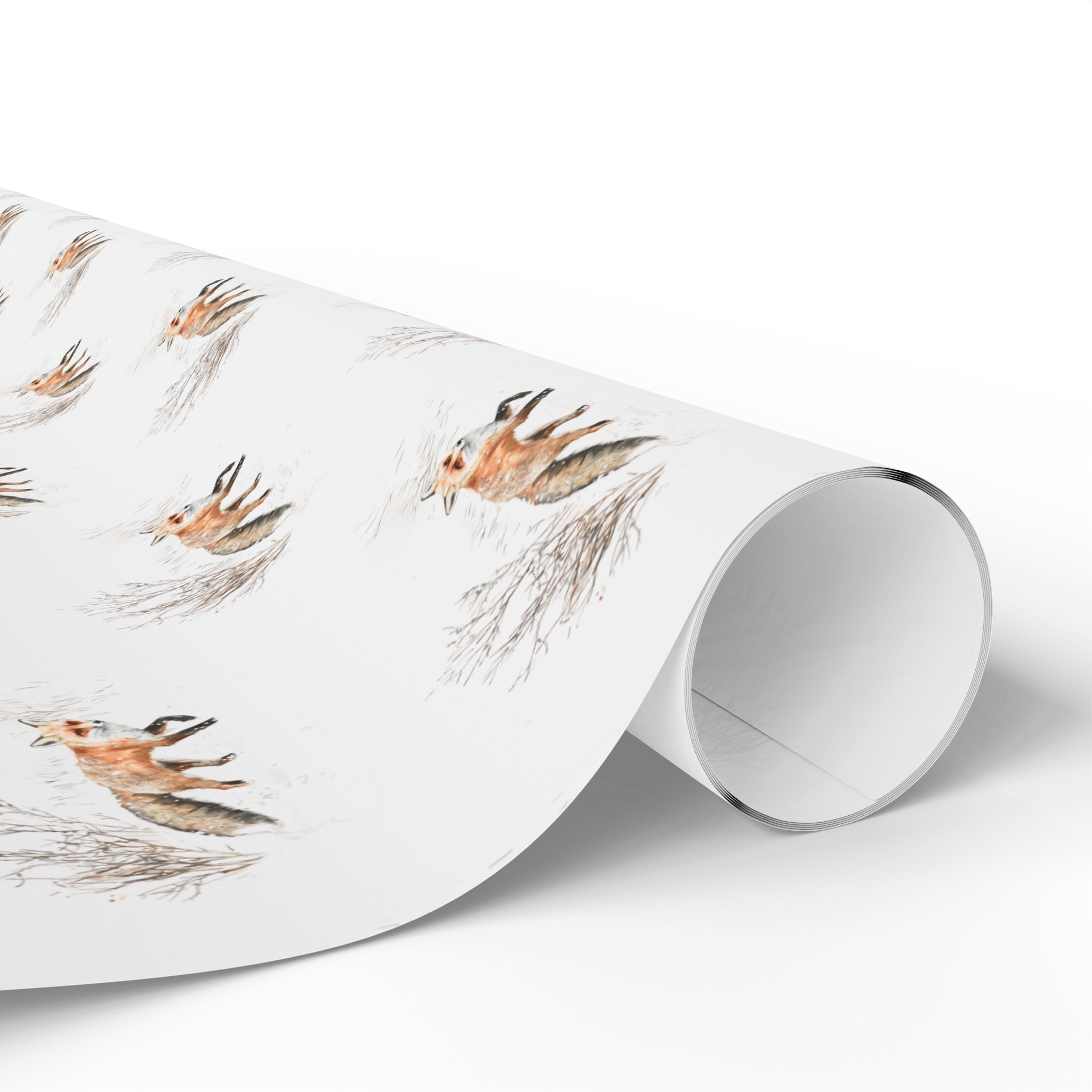 Winter Fox Holiday Wrap