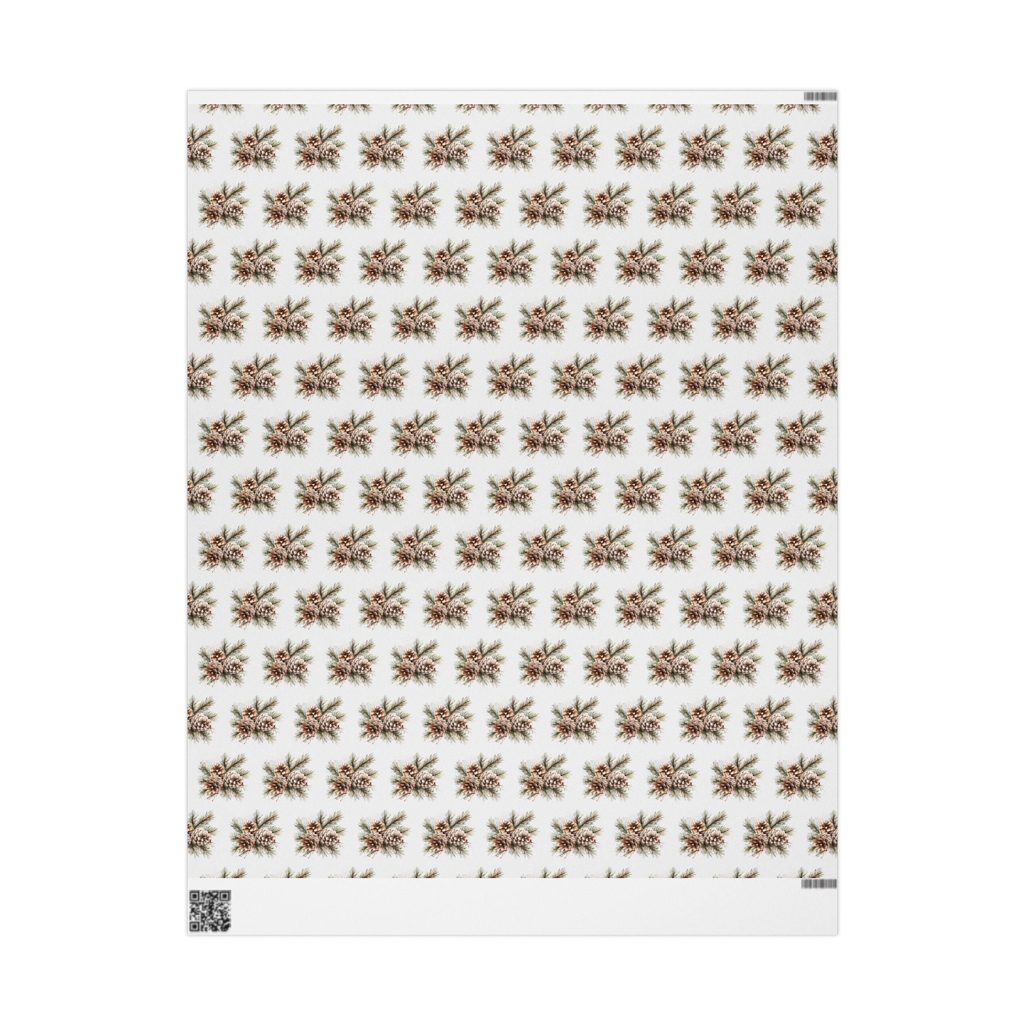 Pinecones Holiday Wrap