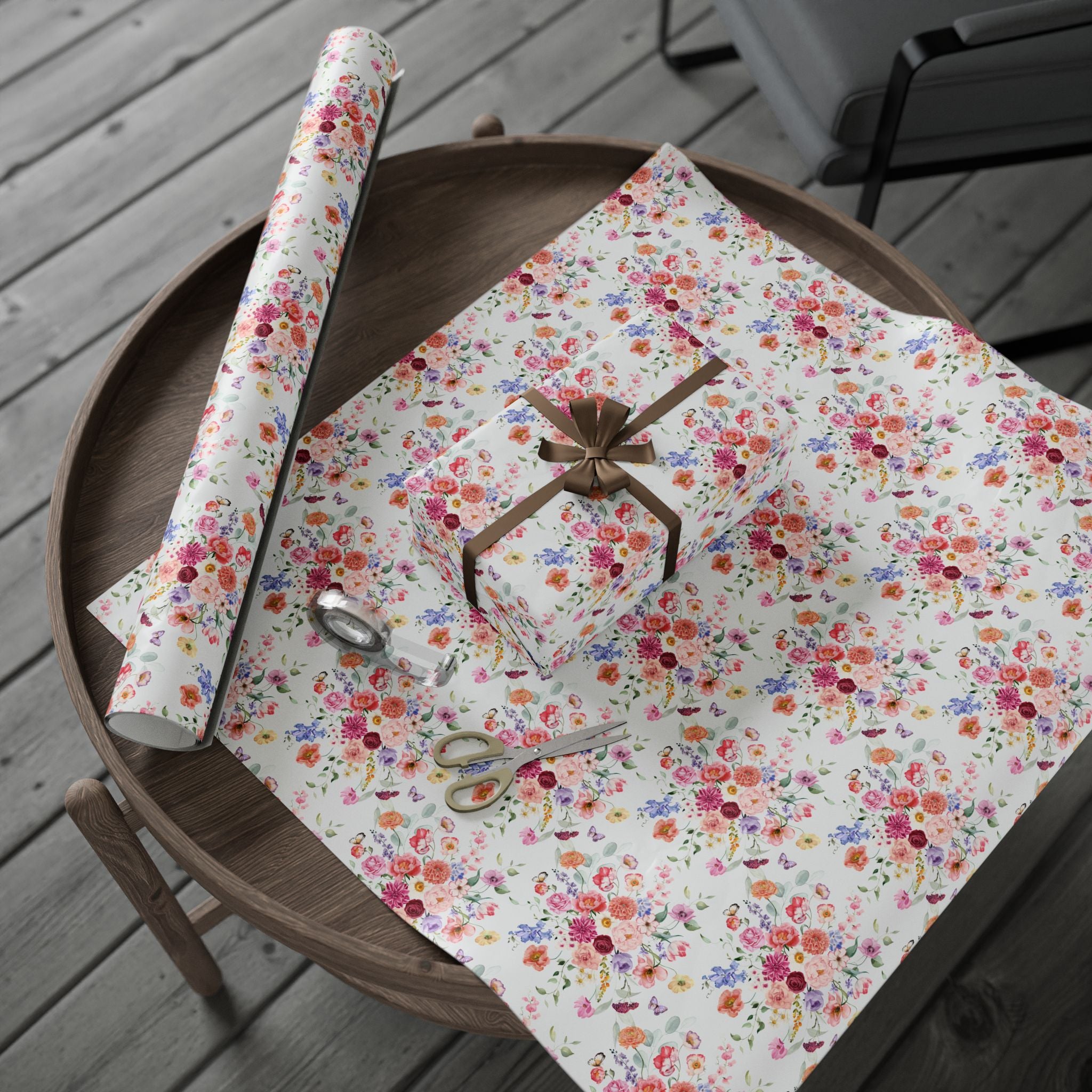 Colorful Floral Wrap