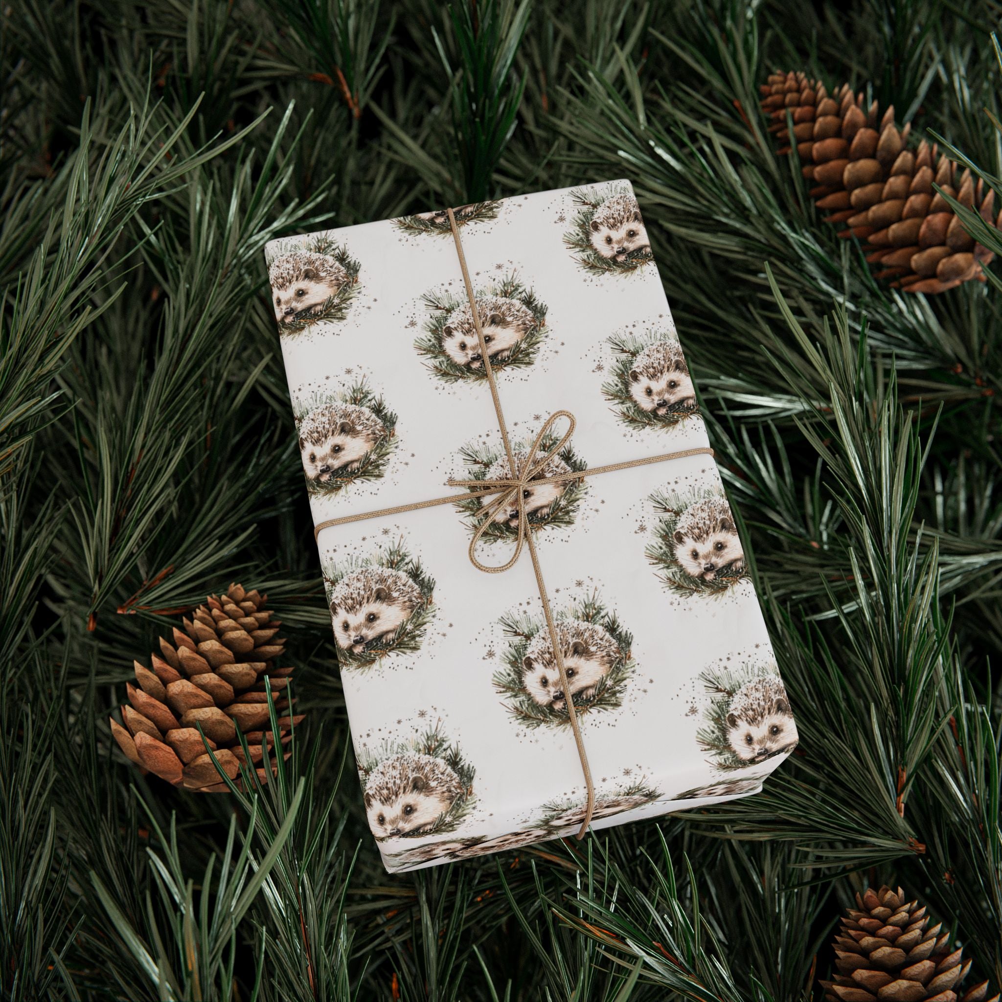 Porcupine Holiday Wrap