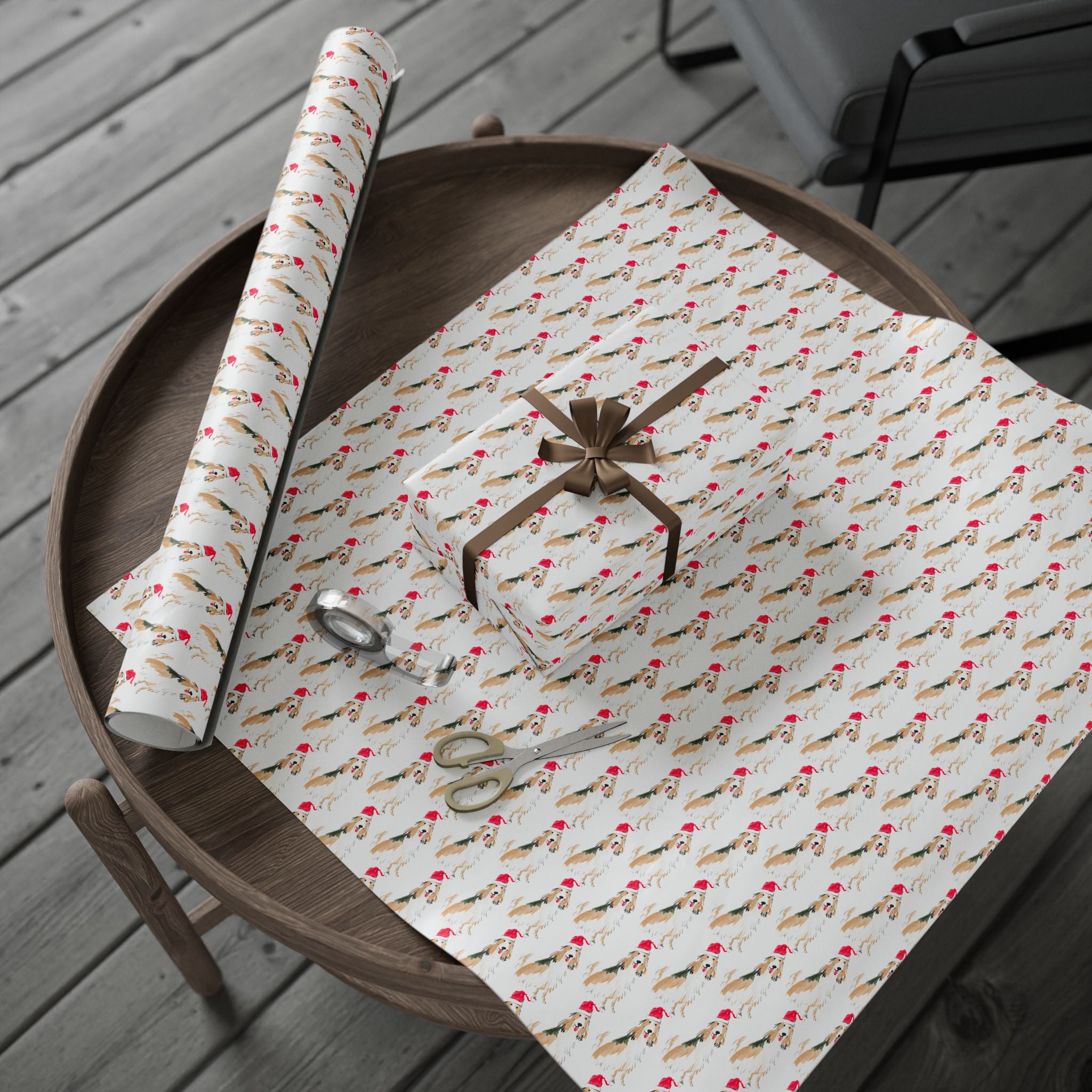Cocker Spaniel Holiday Wrap