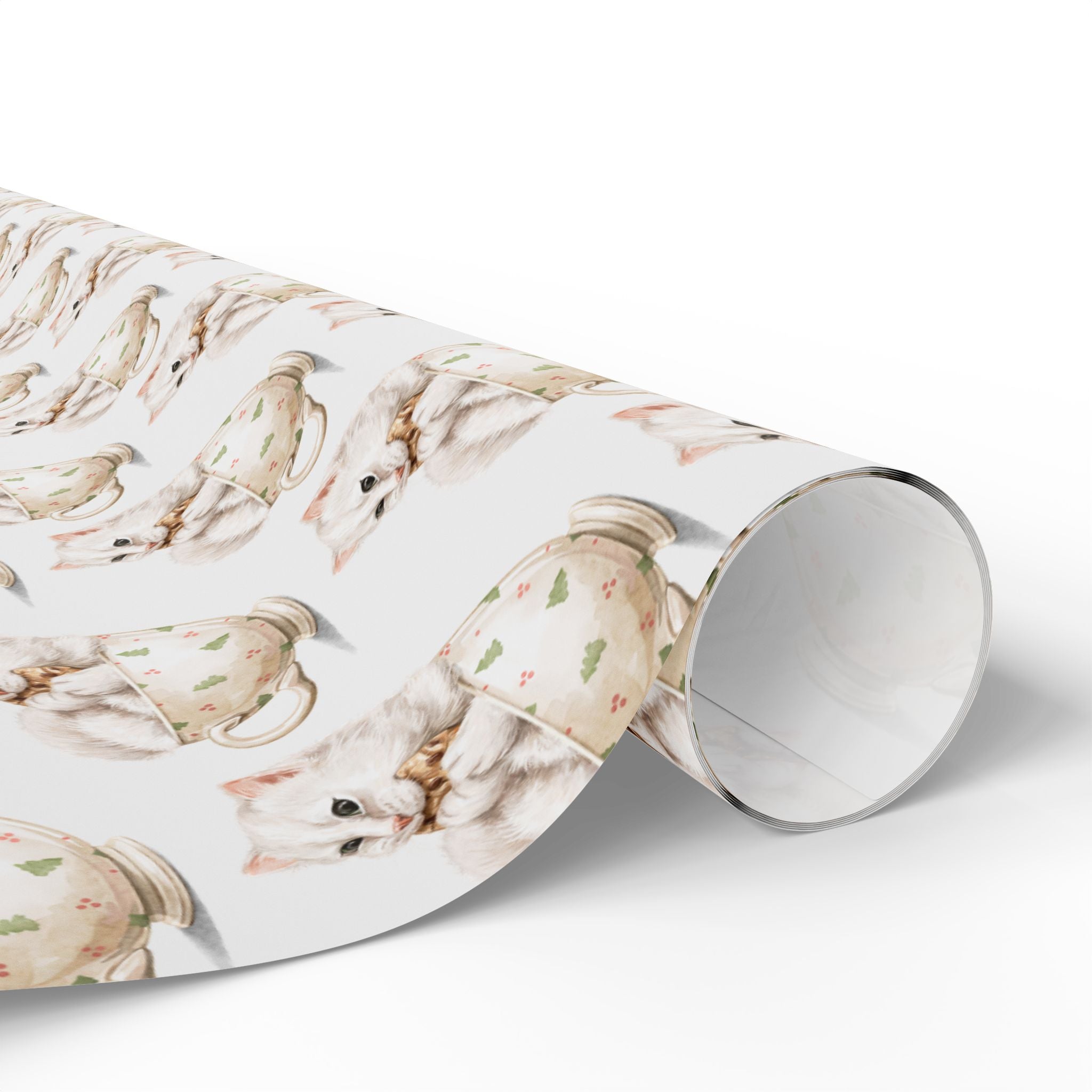Cookie Cat Holiday Wrap