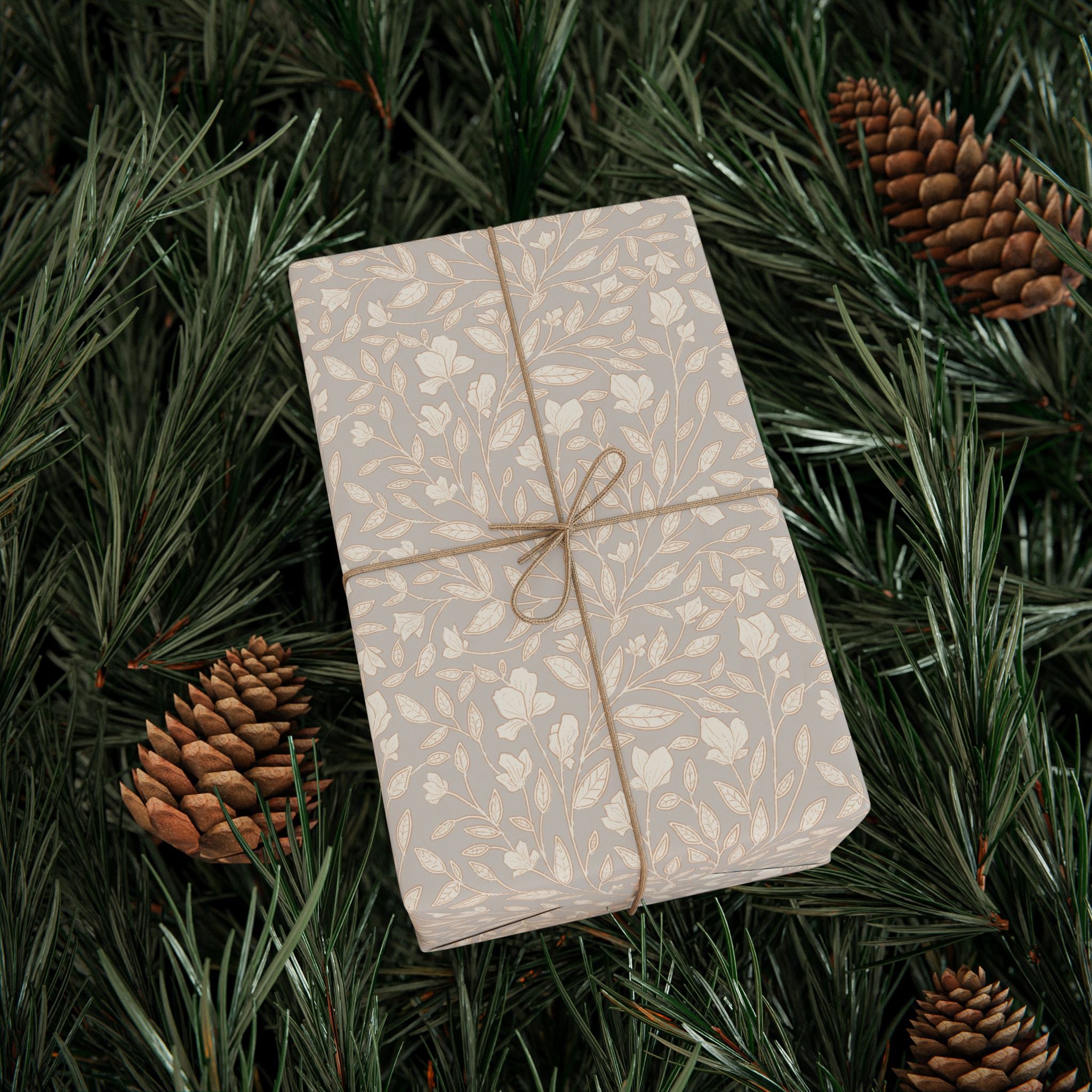 Neutral Vines Wrap