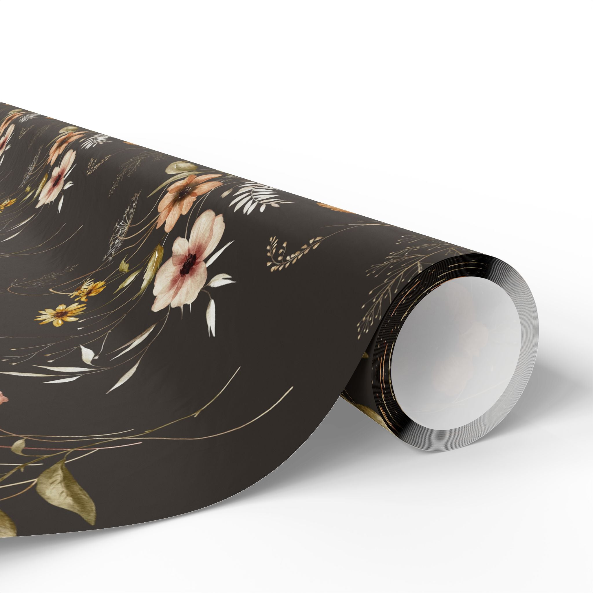 Dark Floral Wrap