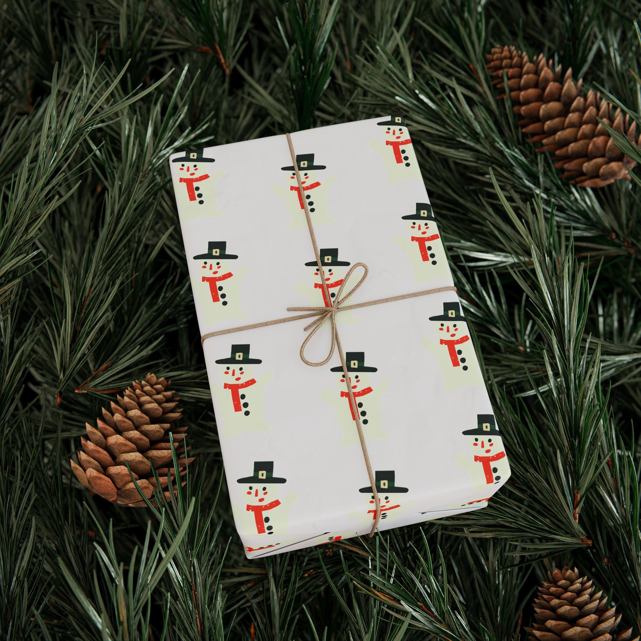 Snowman Holiday Wrap