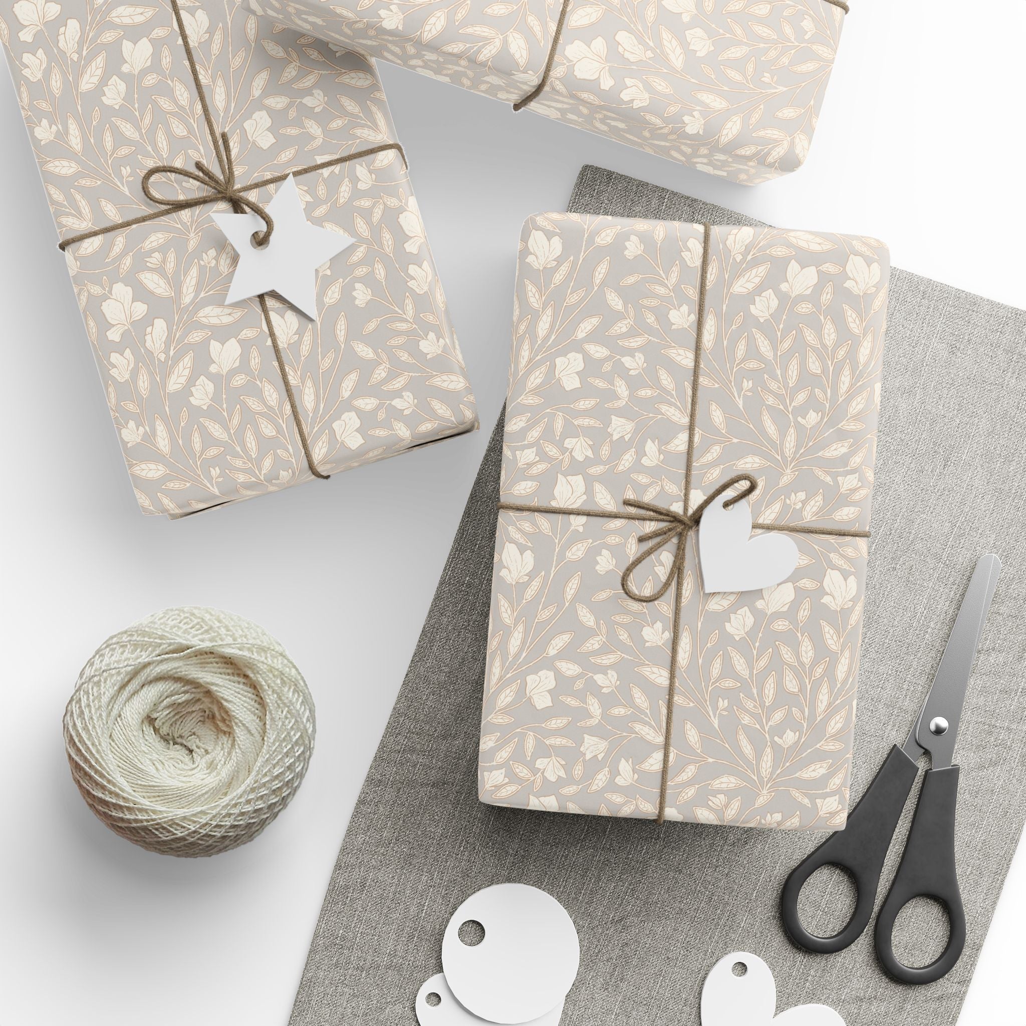 Neutral Vines Wrap