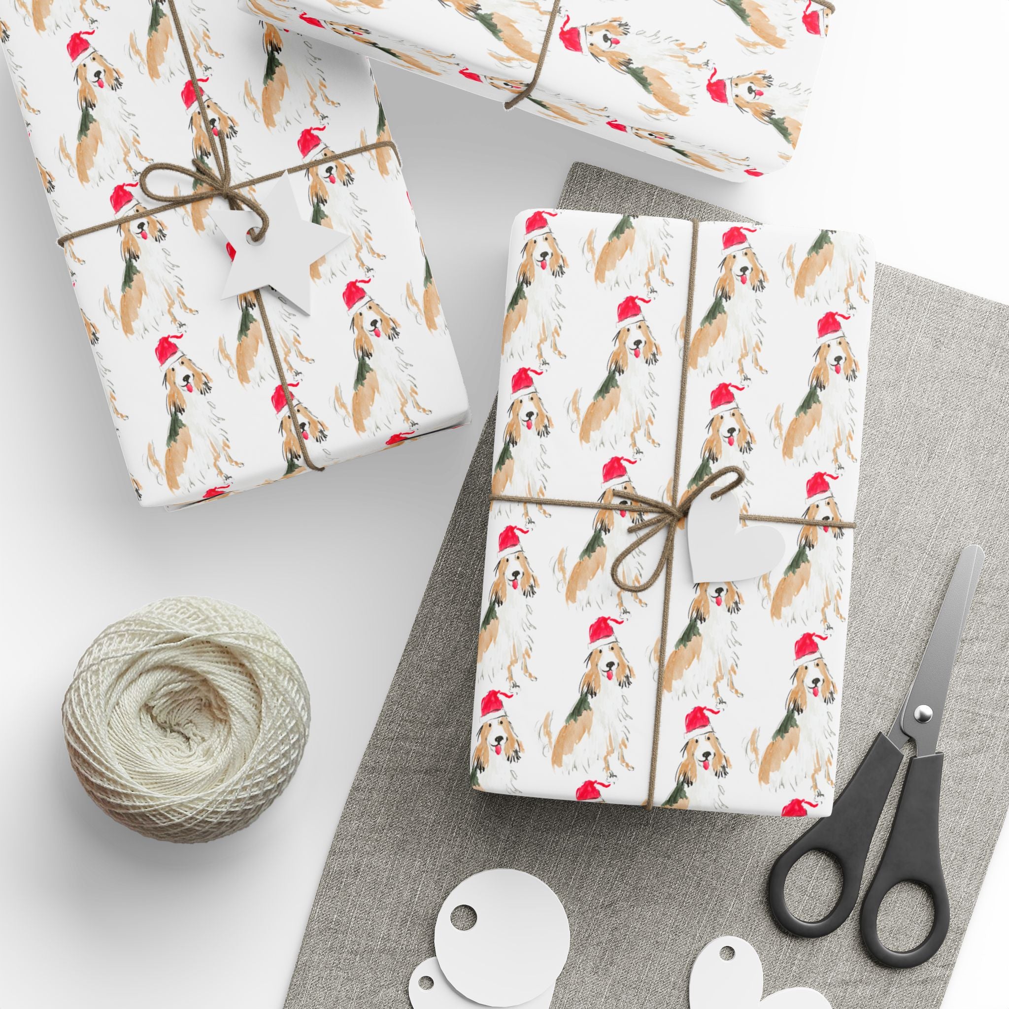 Cocker Spaniel Holiday Wrap