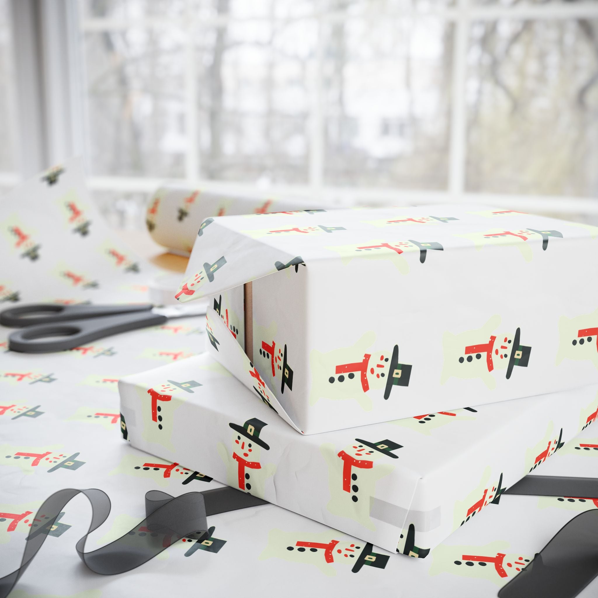 Snowman Holiday Wrap