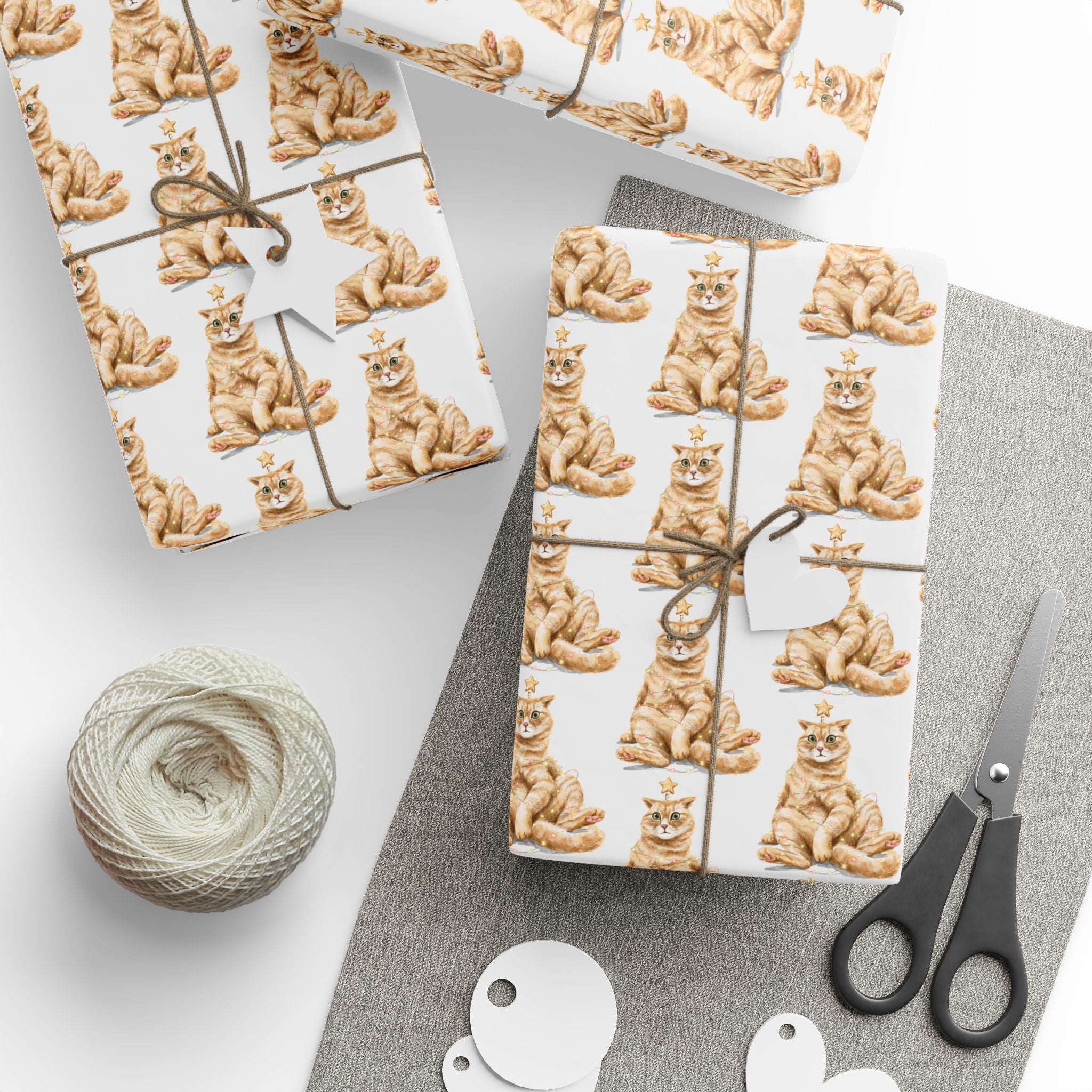 Star Cat Holiday Wrap