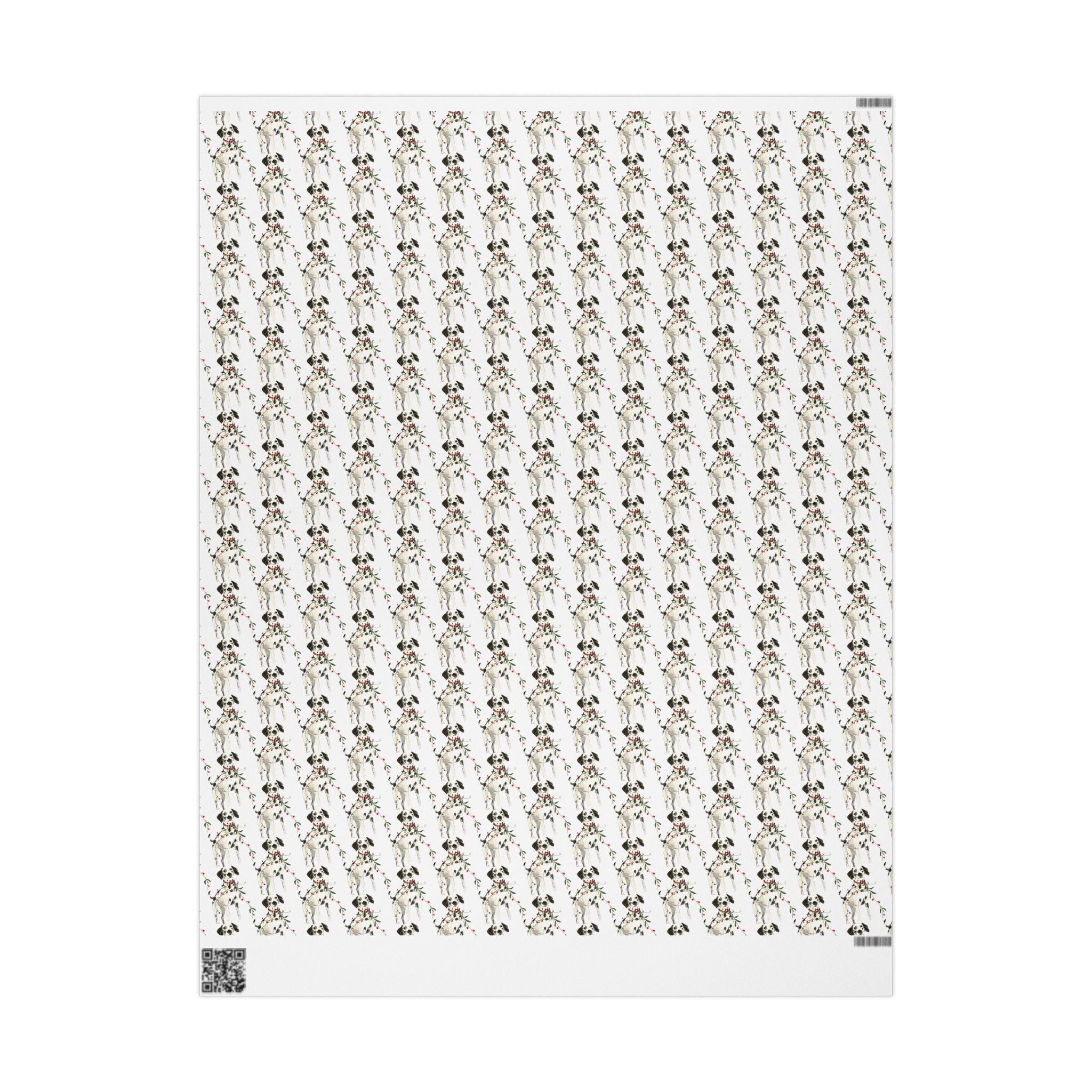 Dalmatian Holiday Wrap
