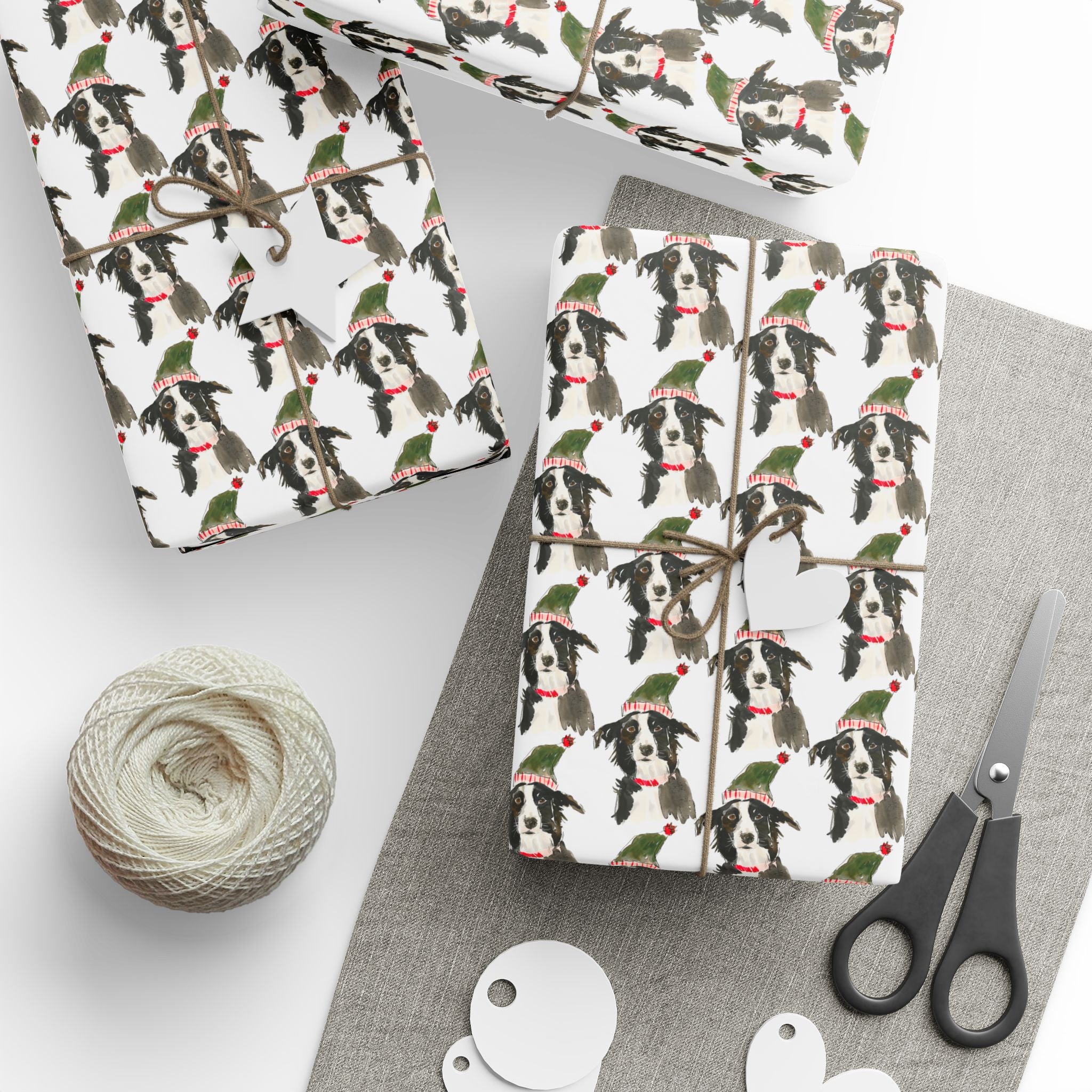 Australian Shepard Holiday Wrap
