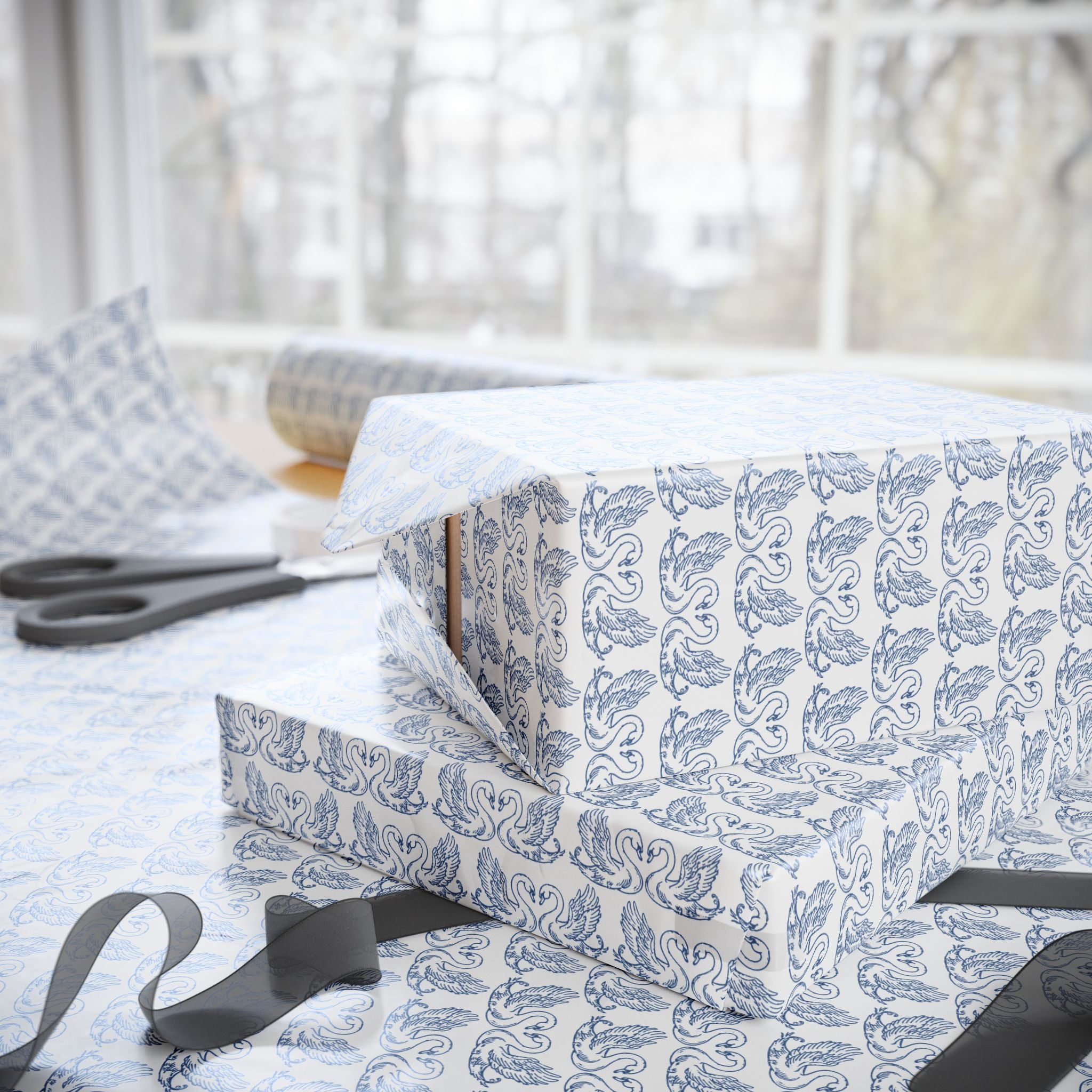 Love Swans Wrap