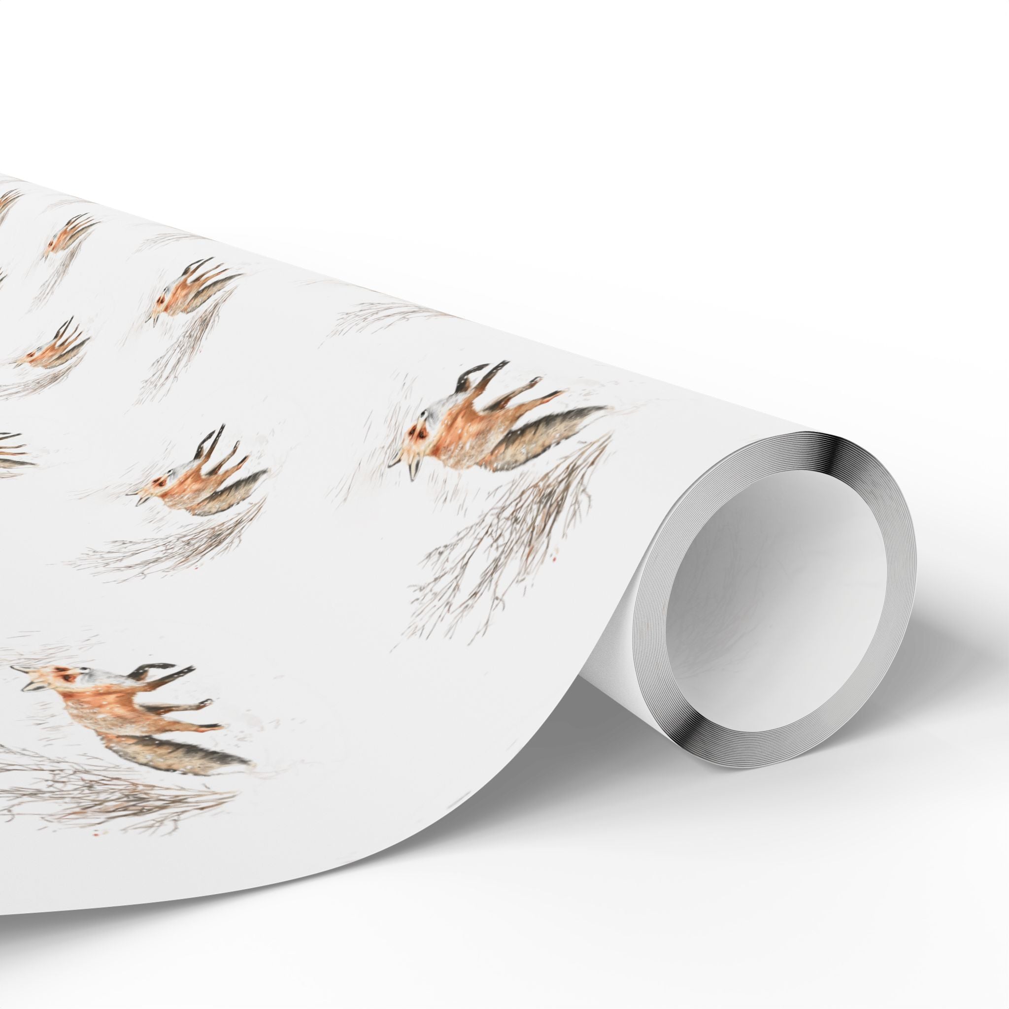 Winter Fox Holiday Wrap
