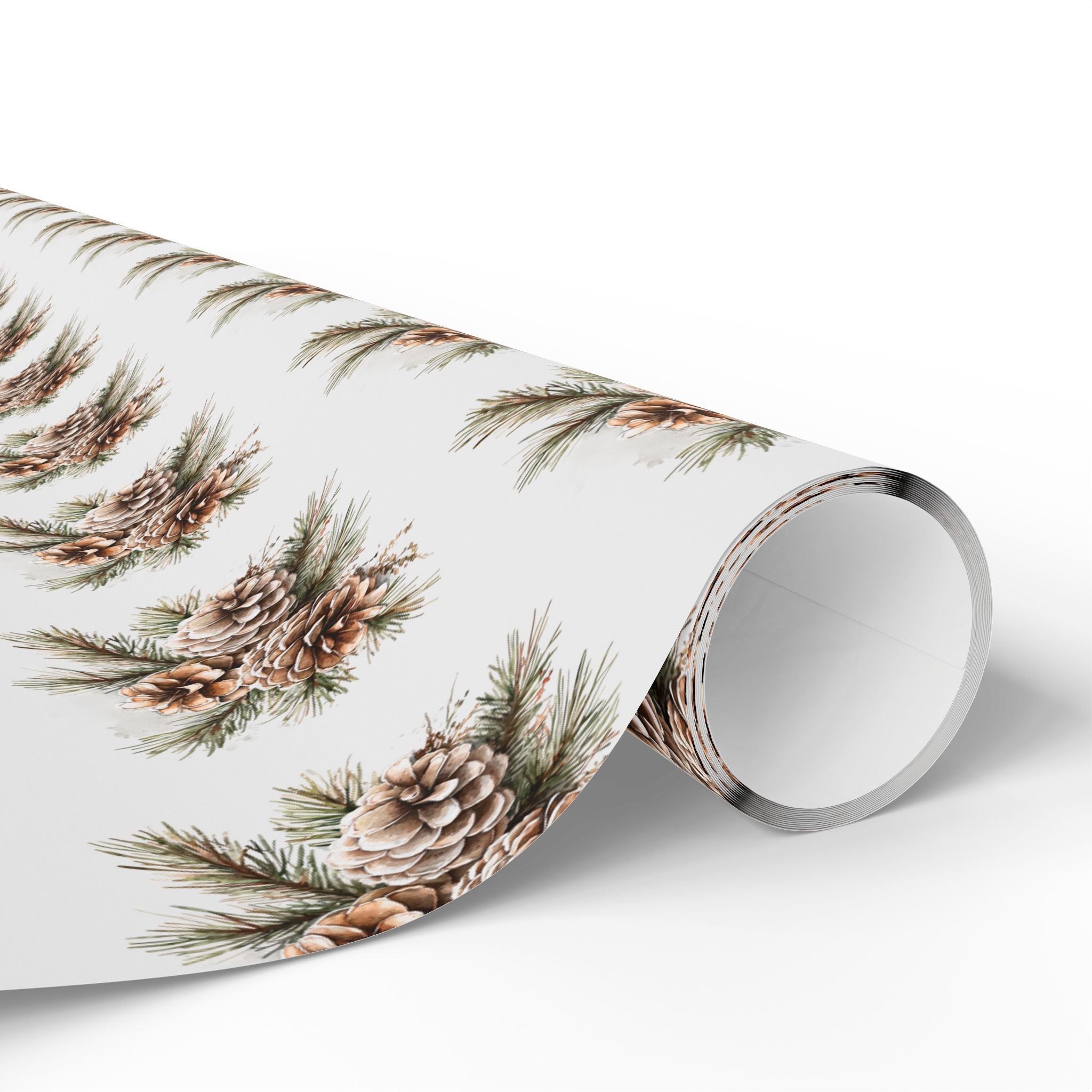 Pinecones Holiday Wrap