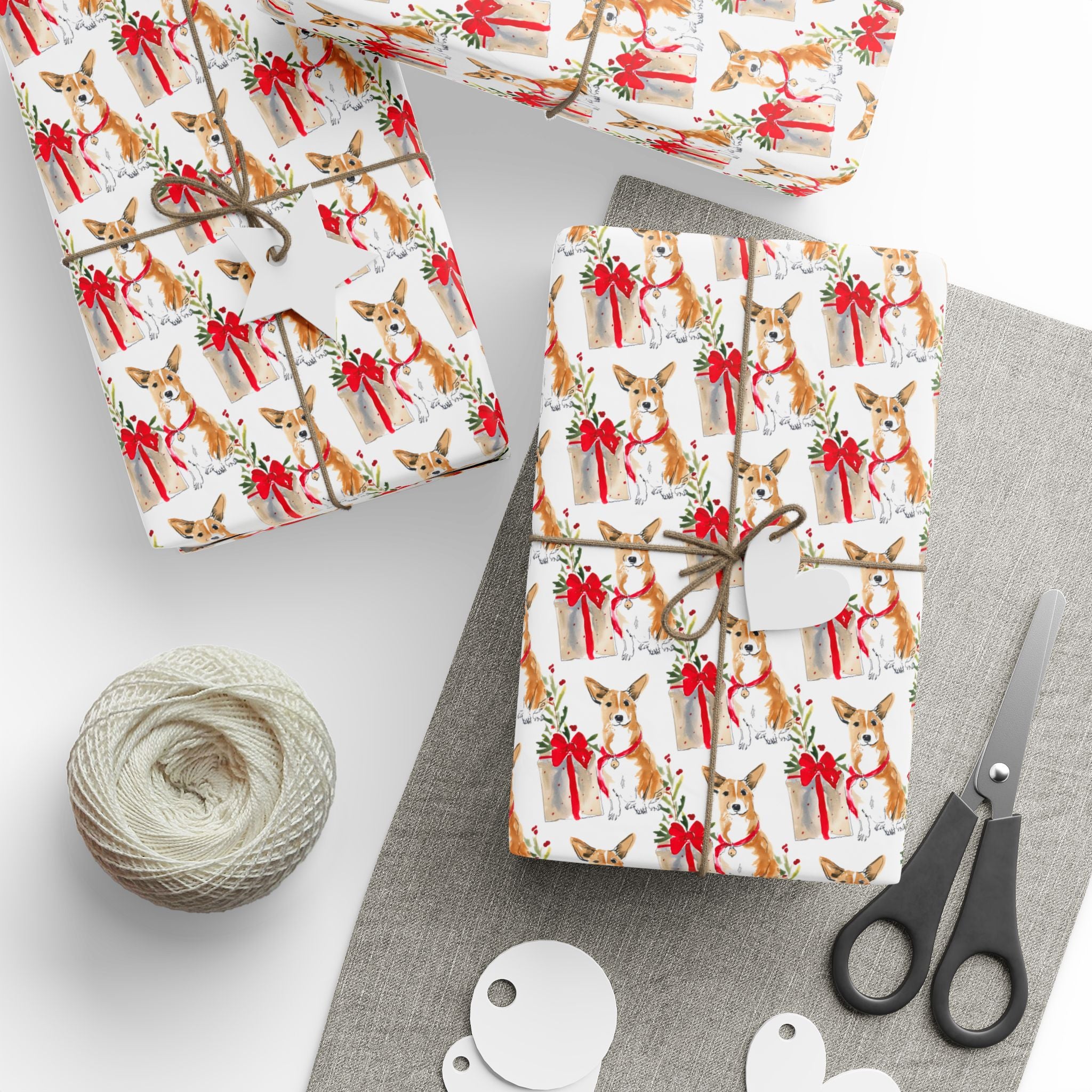 Corgi Holiday Wrap