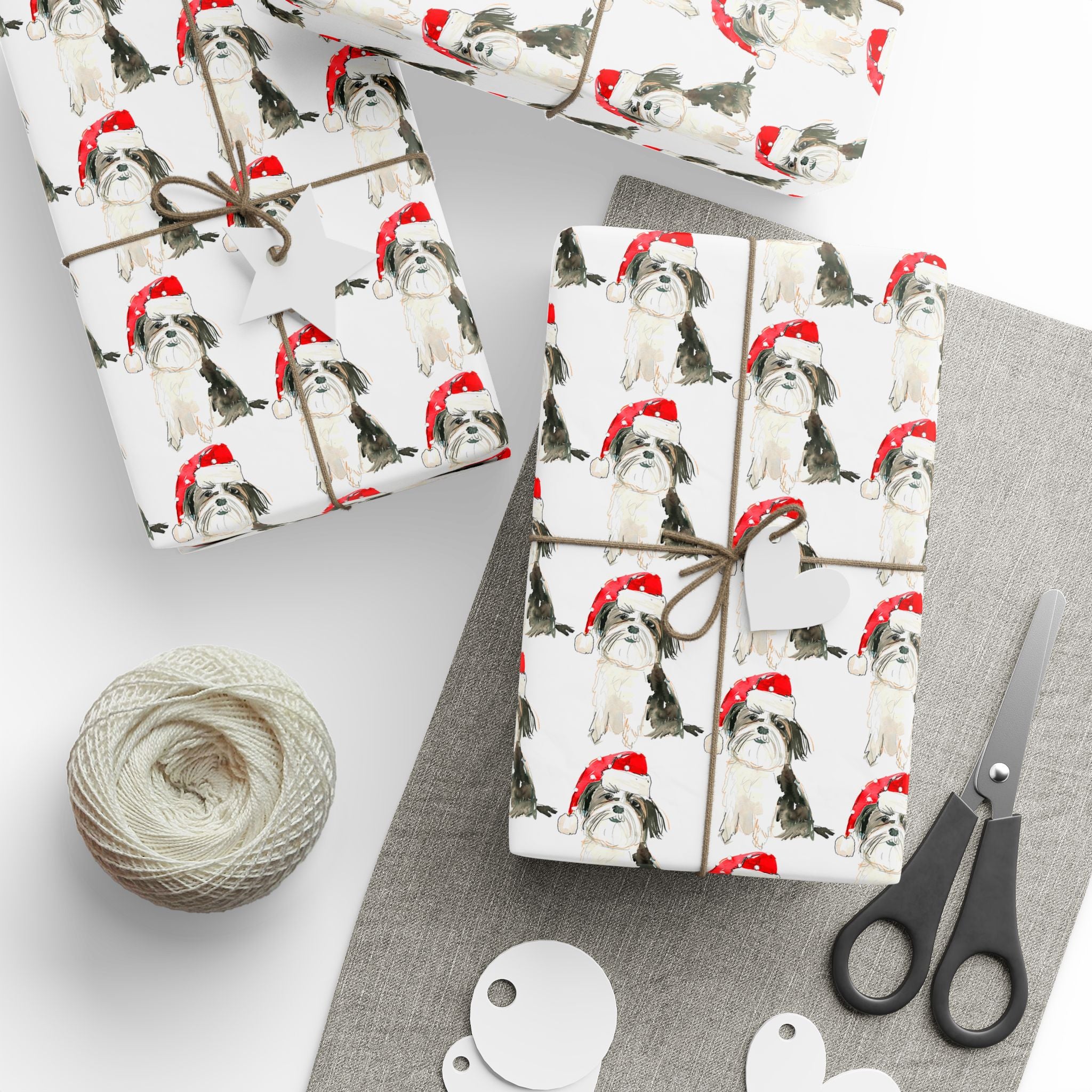 Shih Tzu Holiday Wrap