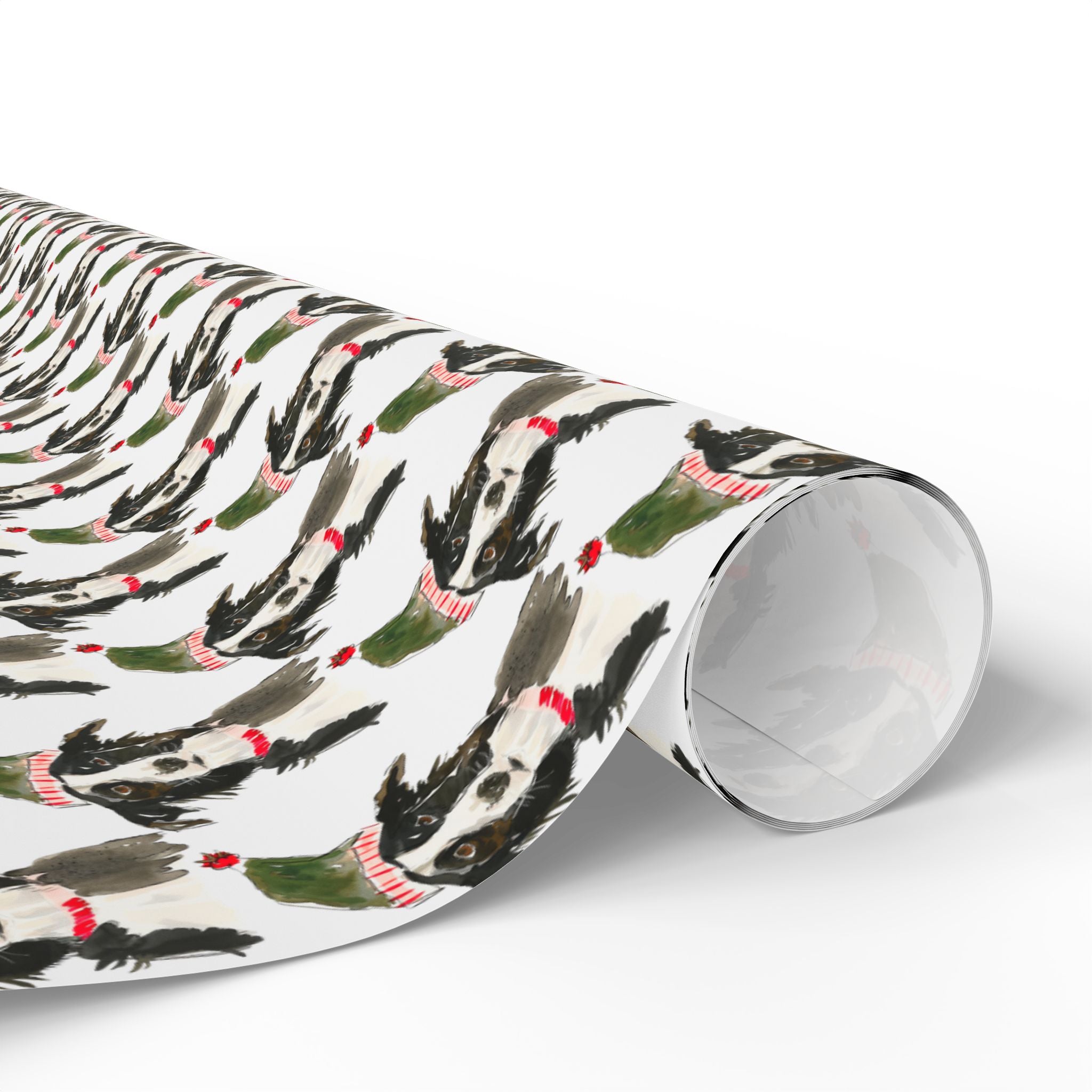 Australian Shepard Holiday Wrap