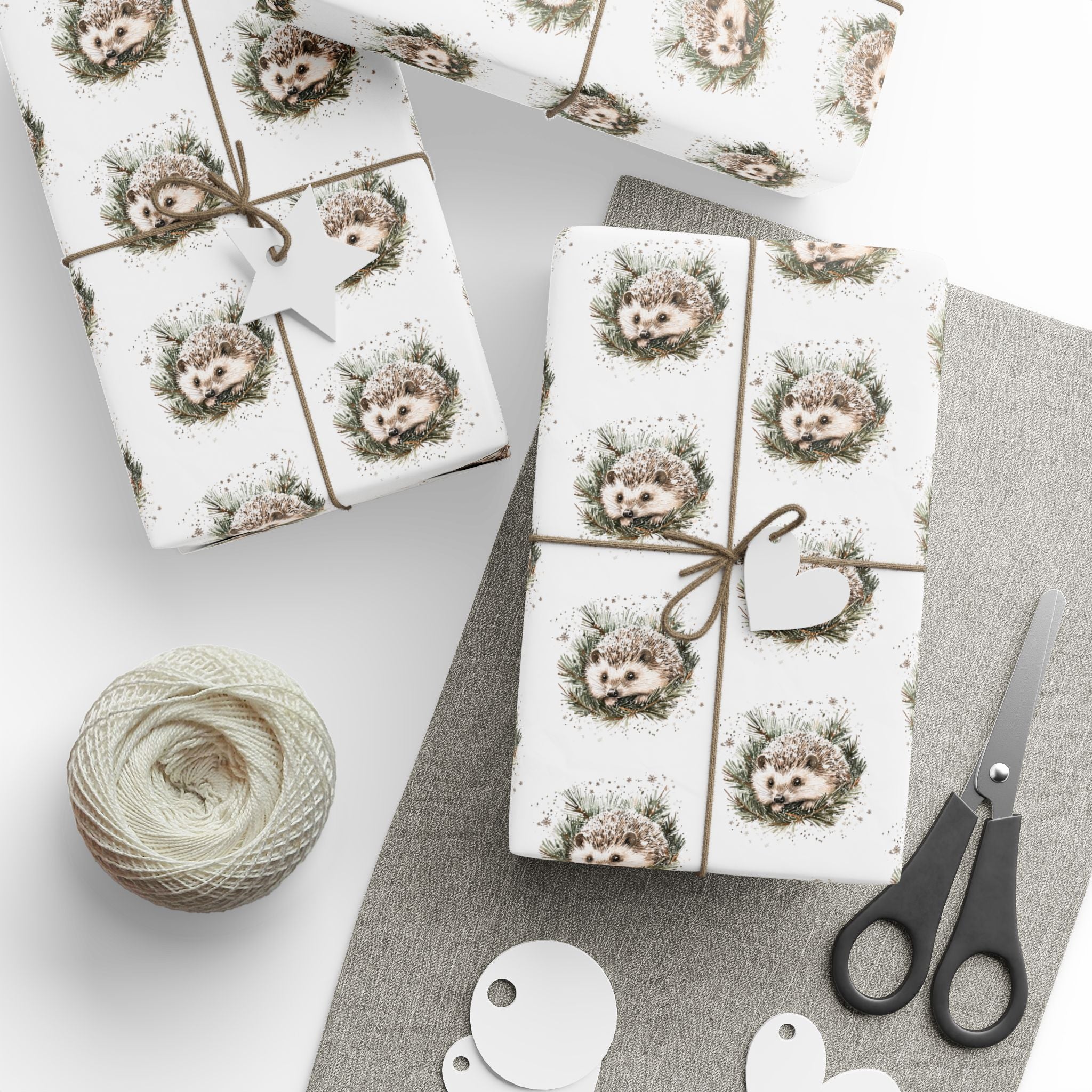 Porcupine Holiday Wrap