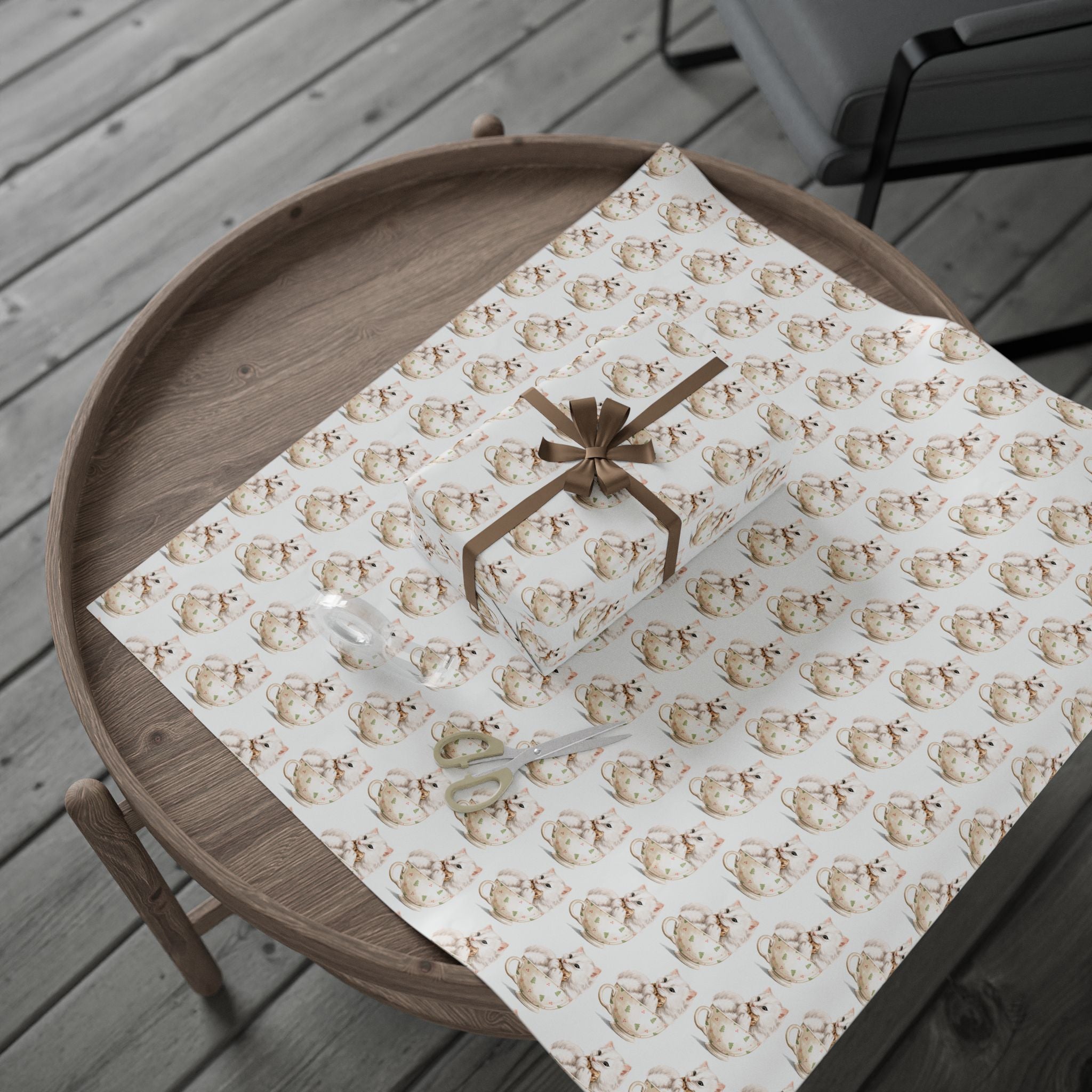 Cookie Cat Holiday Wrap