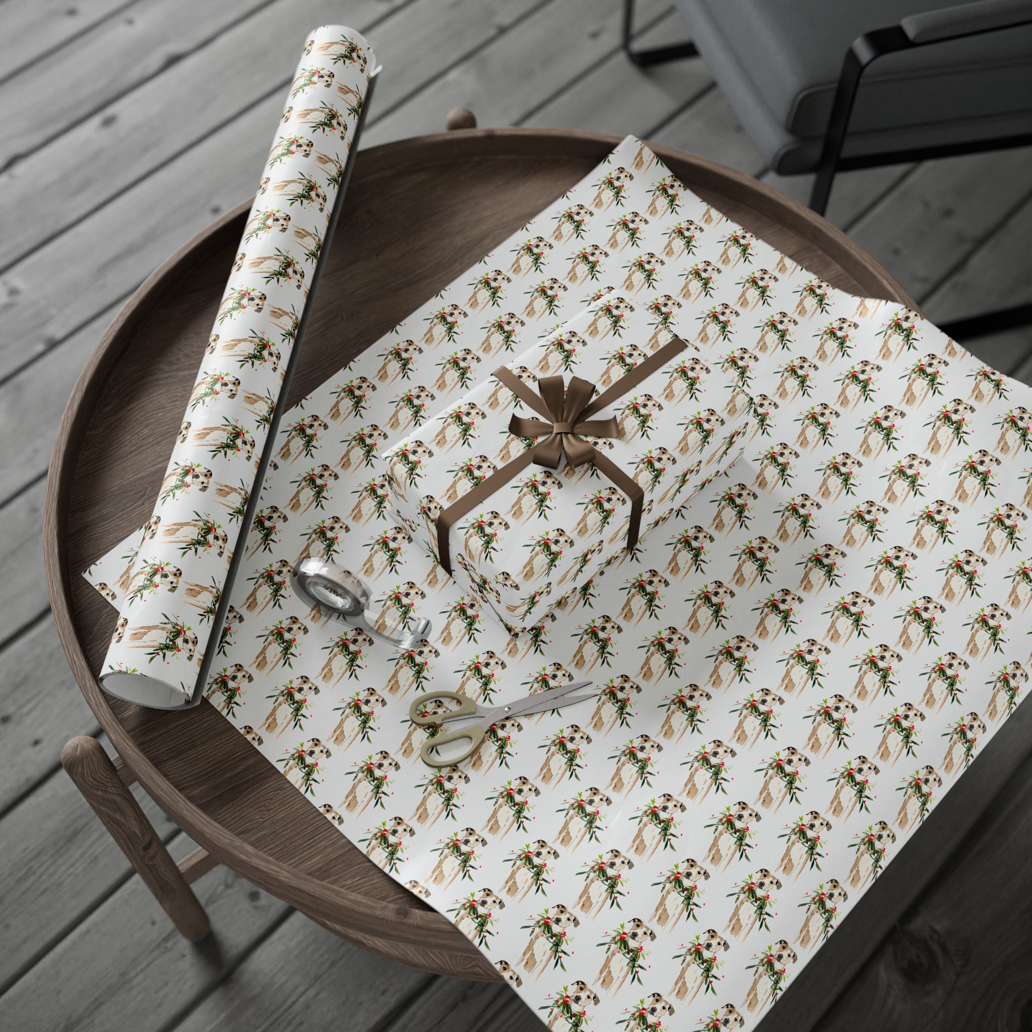Greyhound Holiday Wrap