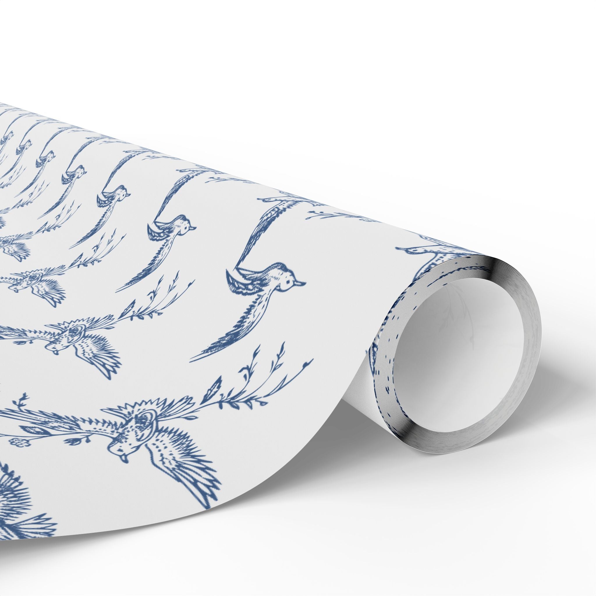 Blue Doves Wrap