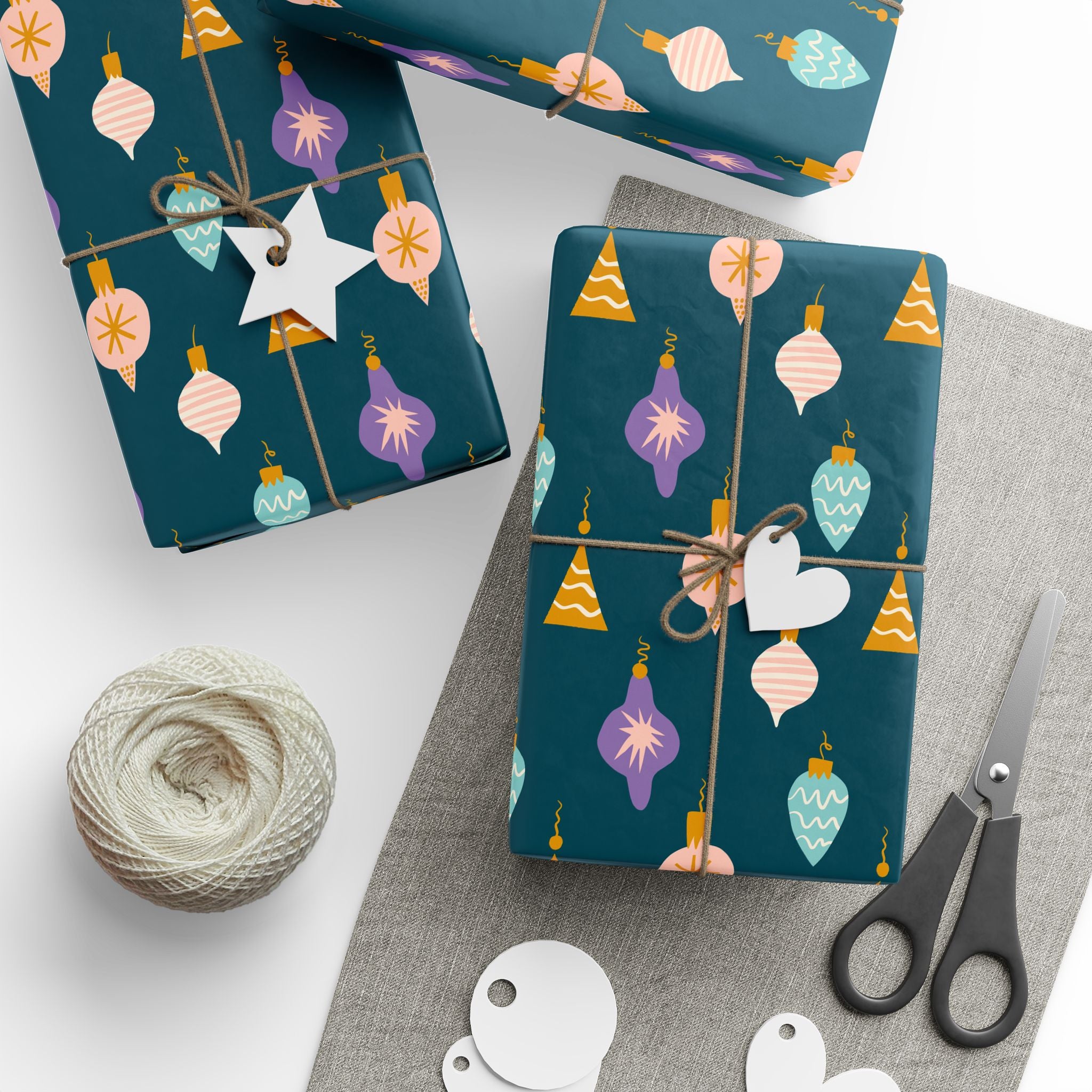 Ornaments Holiday Wrap