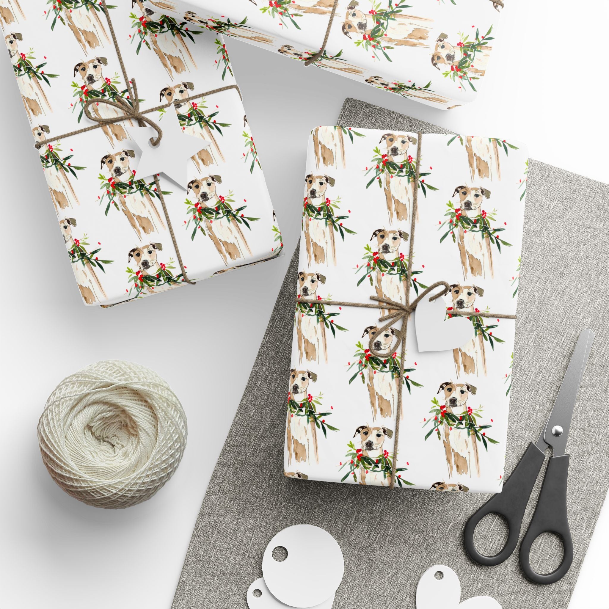 Greyhound Holiday Wrap