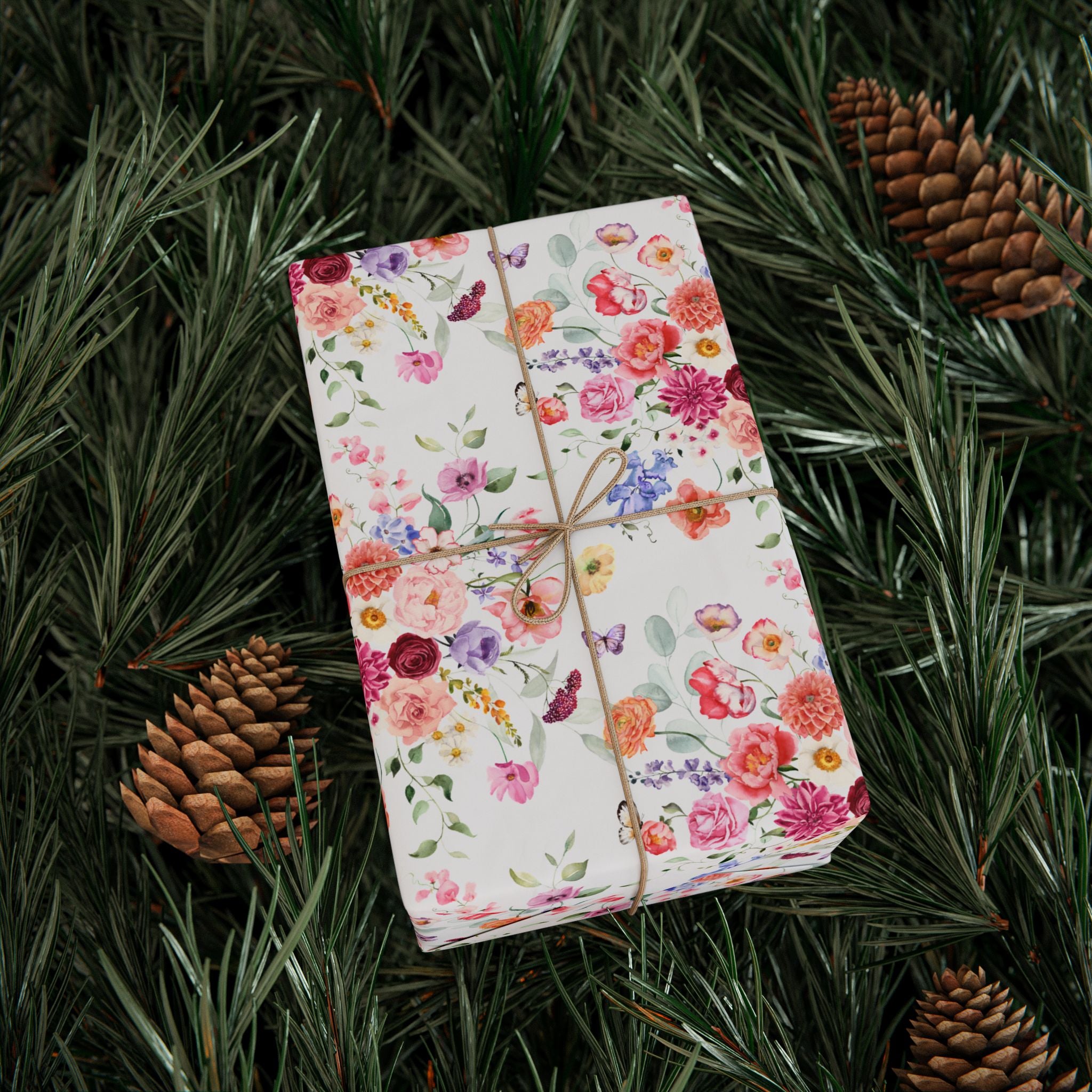 Colorful Floral Wrap