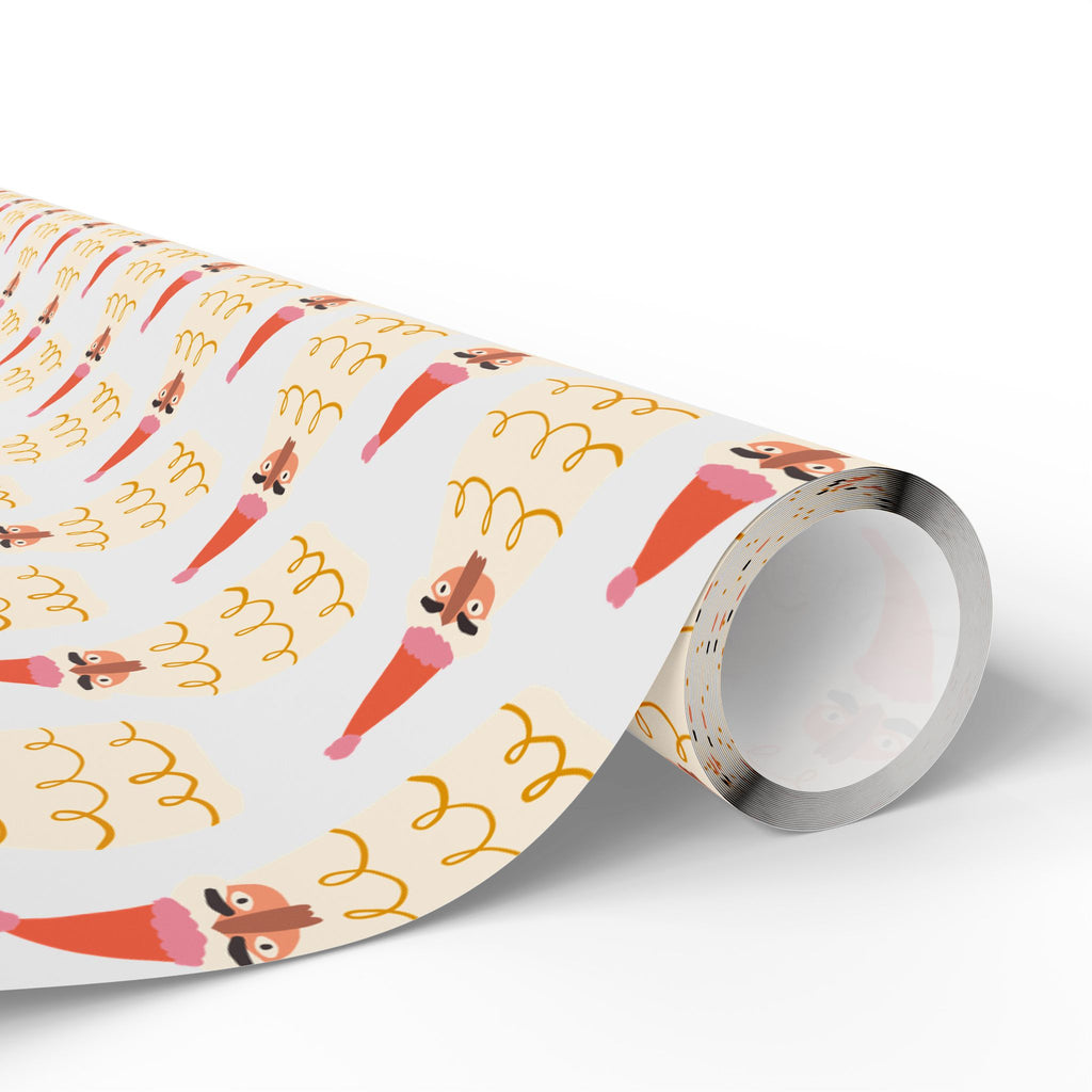 Santa Beard Holiday Wrap