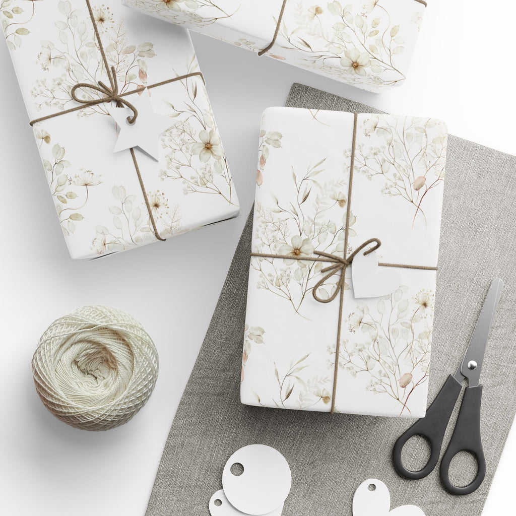 Neutral Floral Wrap