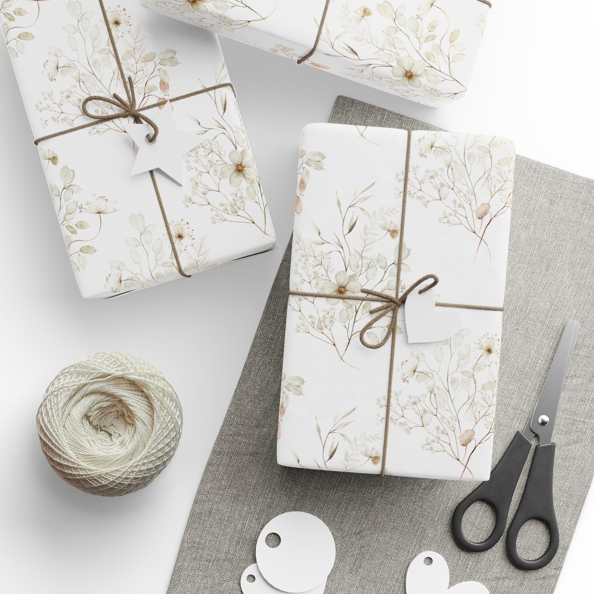 Neutral Floral Wrap