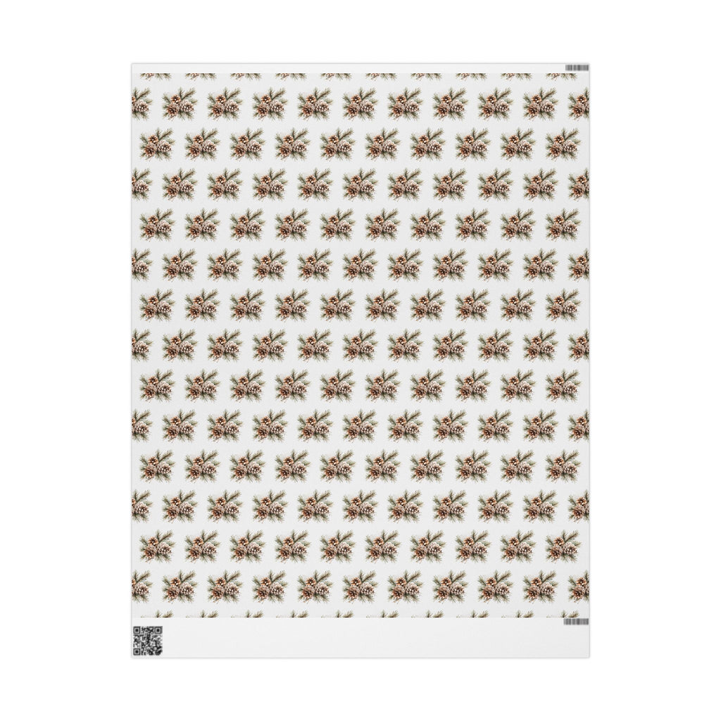 Pinecones Holiday Wrap