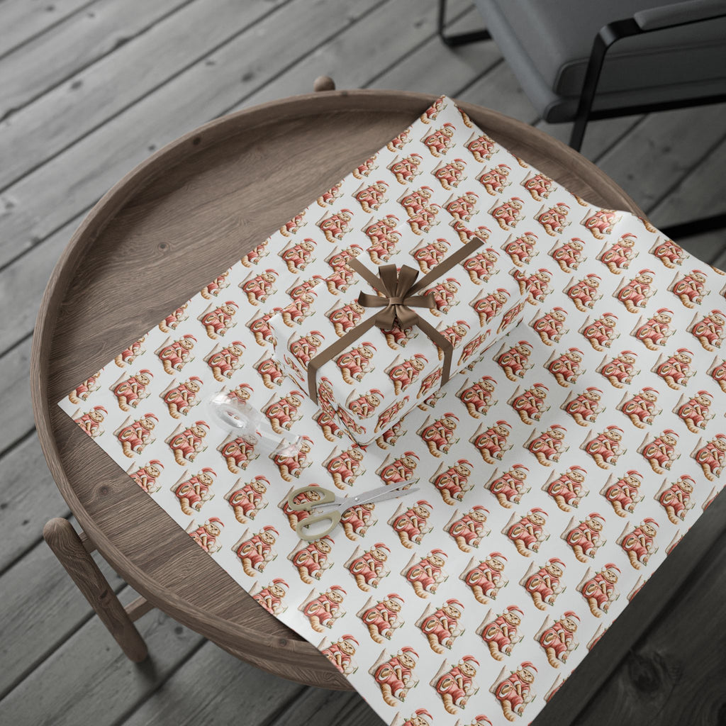 Santa Cat Holiday Wrap