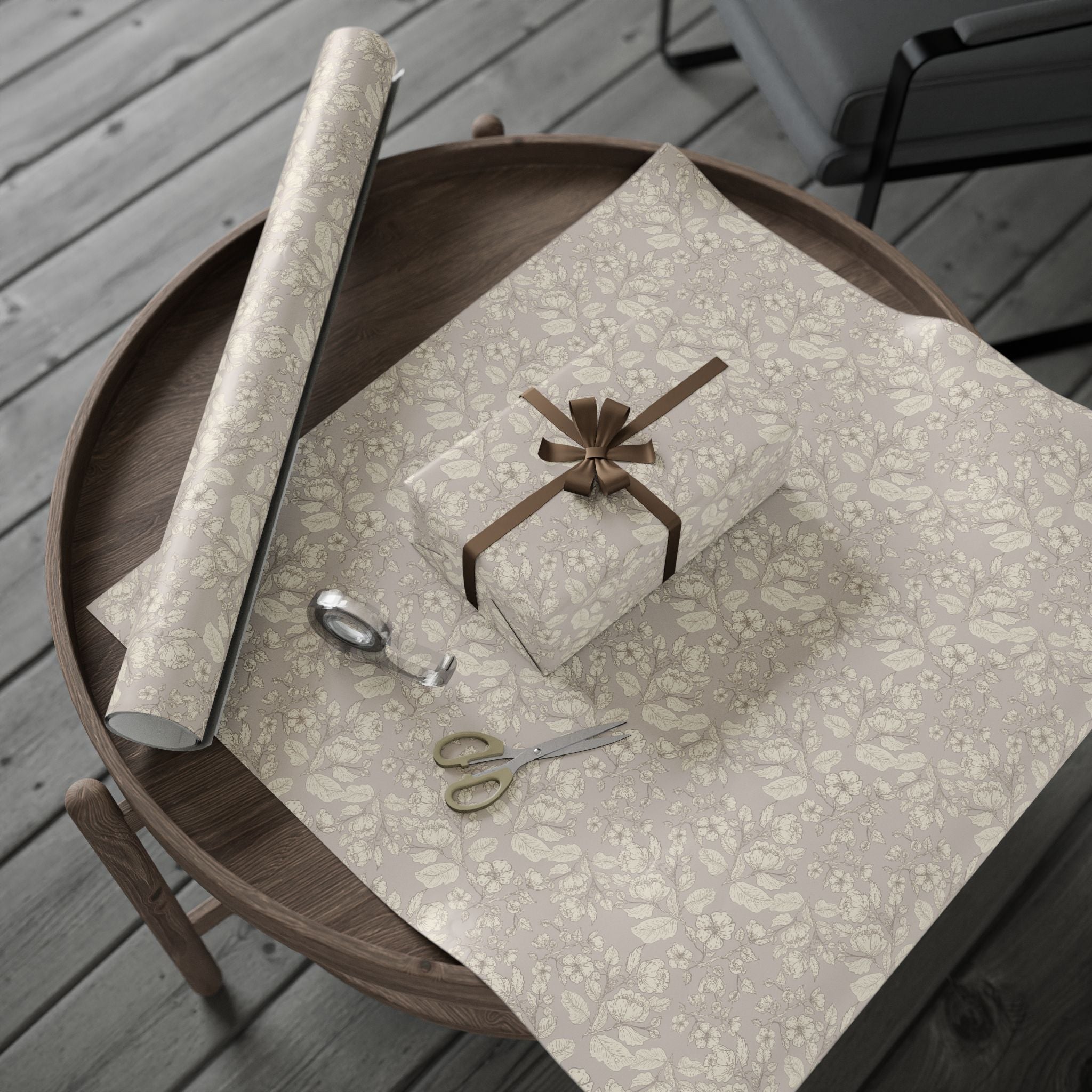 Neutral Taupe Wrap