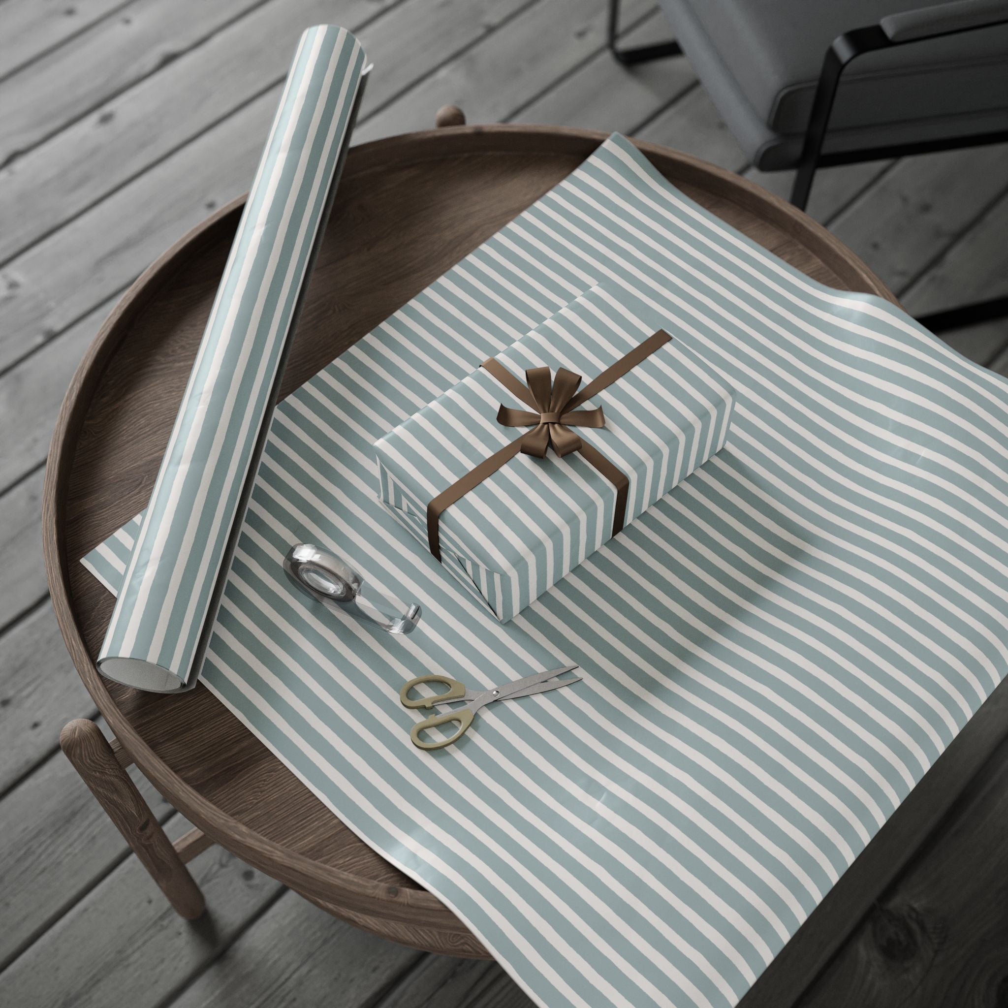 Blue Stripes Wrap