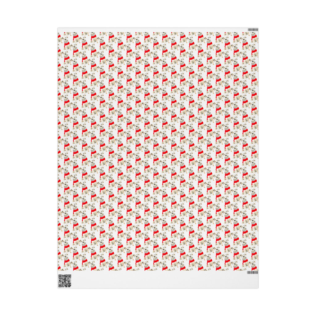 Westie Holiday Wrap