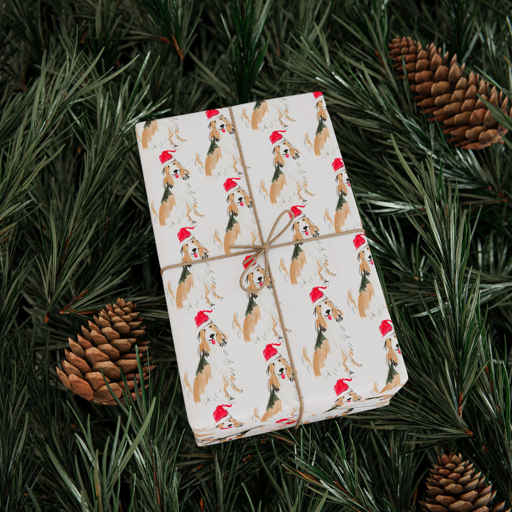 Cocker Spaniel Holiday Wrap