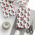 Boston Terrier Holiday Wrap