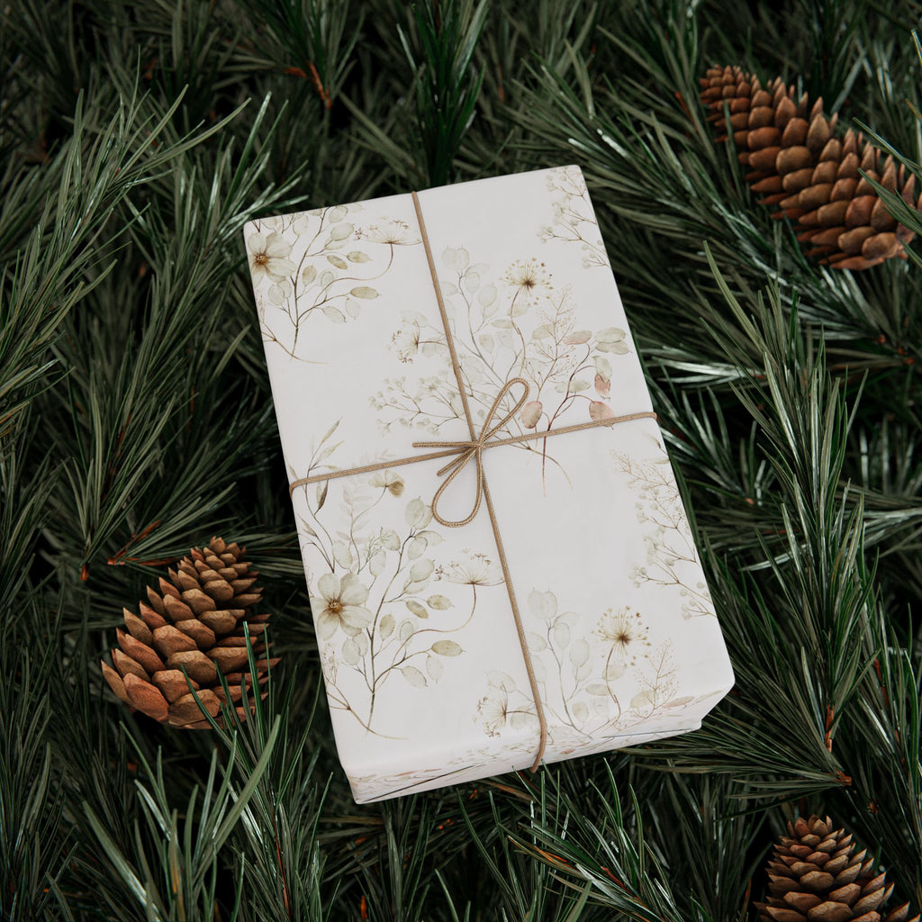 Neutral Floral Wrap