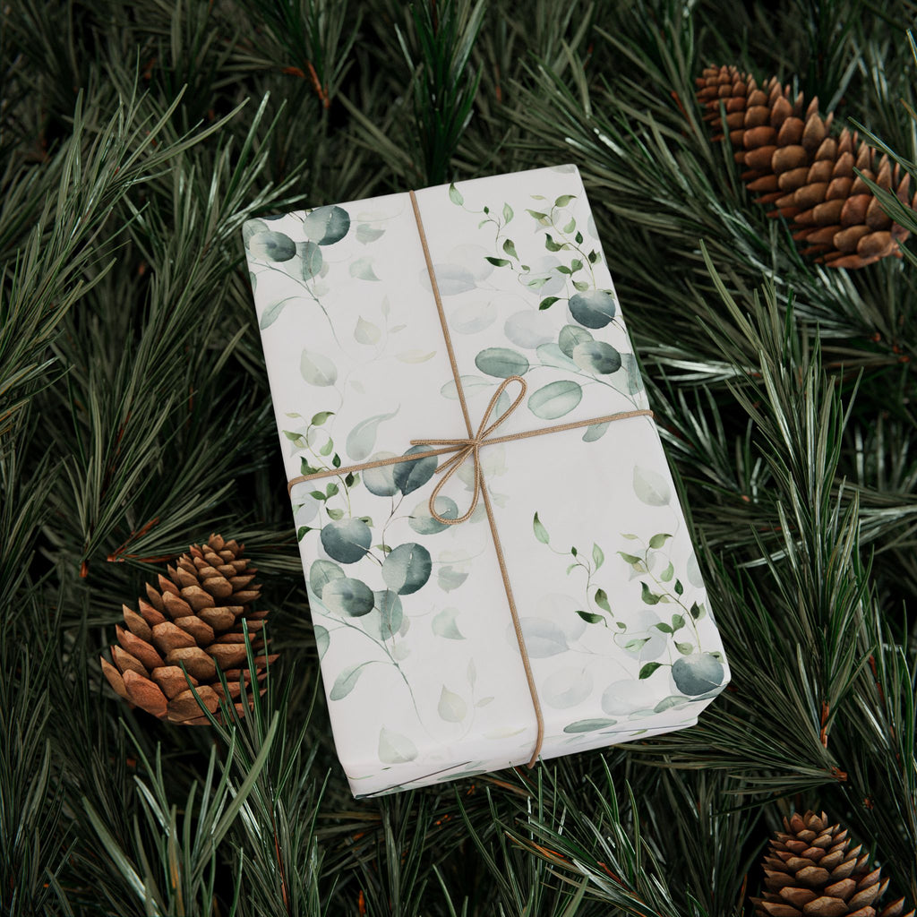 Neutral Green Bouquet Wrap