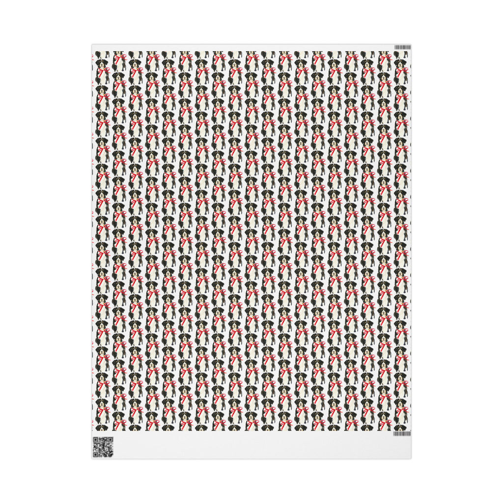 Bernese Mountain Dog Holiday Wrap