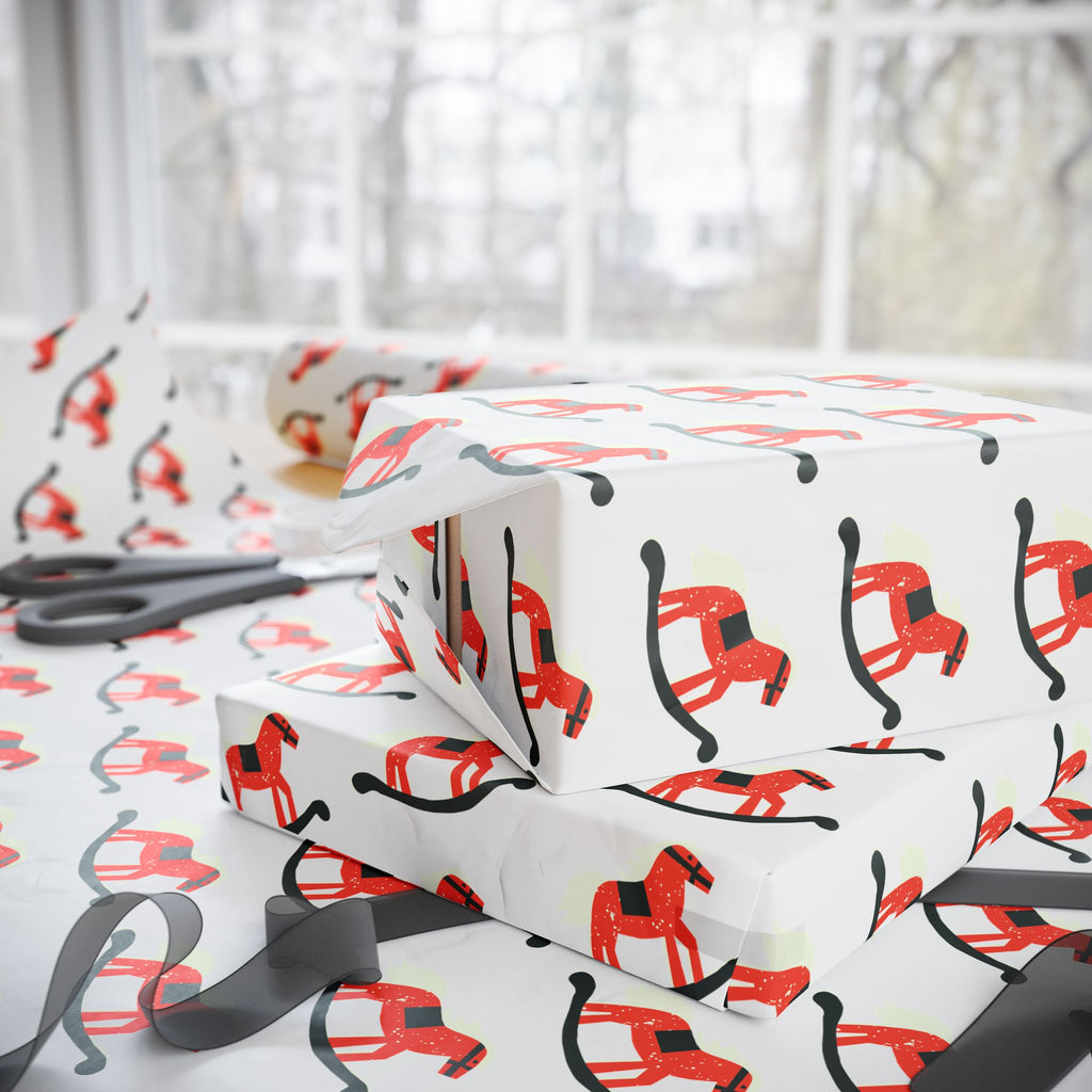 Rocking Horse Holiday Wrap