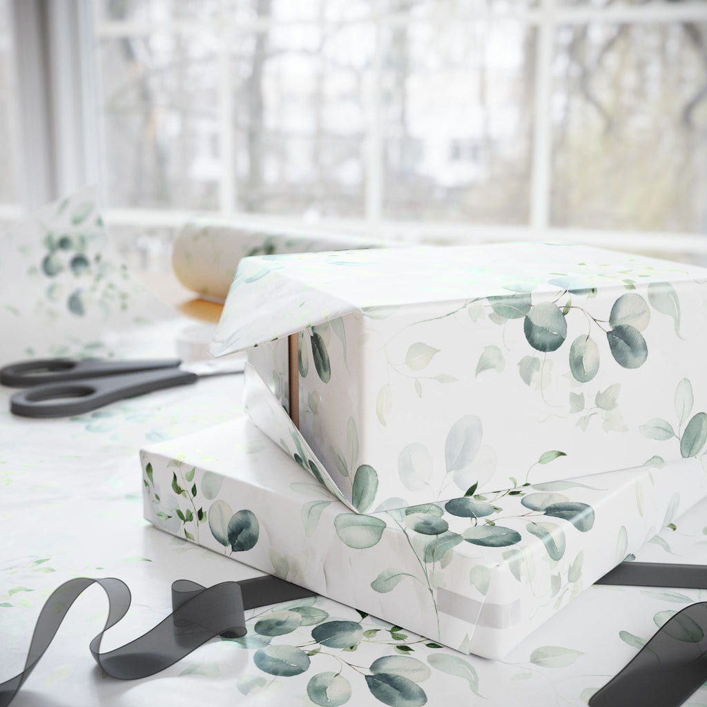 Neutral Green Bouquet Wrap
