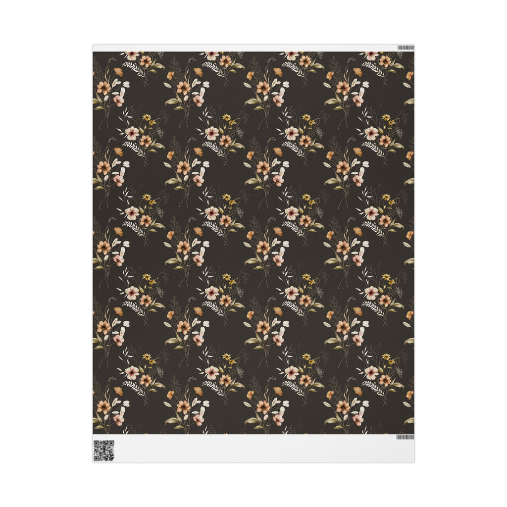 Dark Floral Wrap